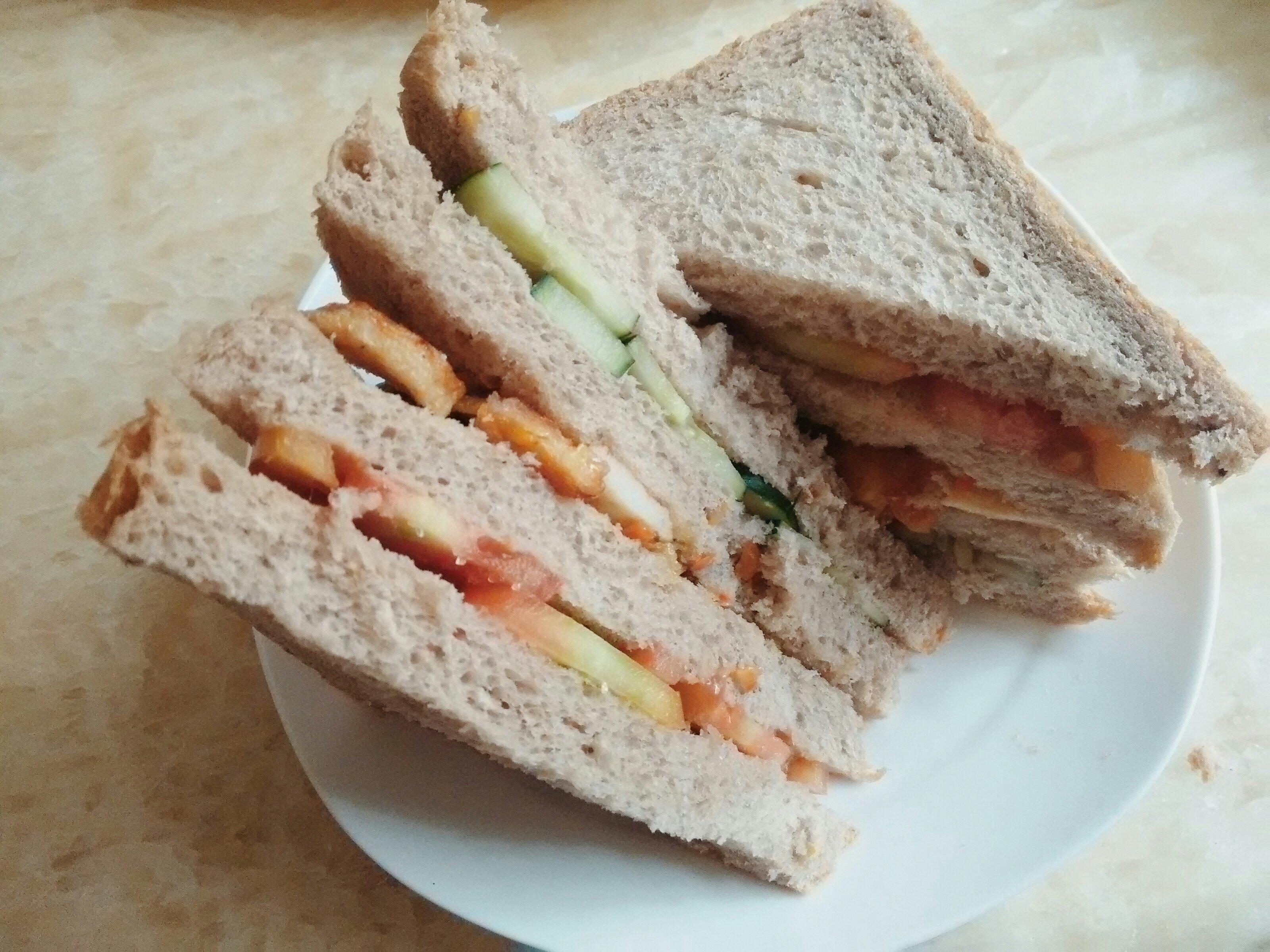 多種簡單好吃的三明治的做法 步骤4