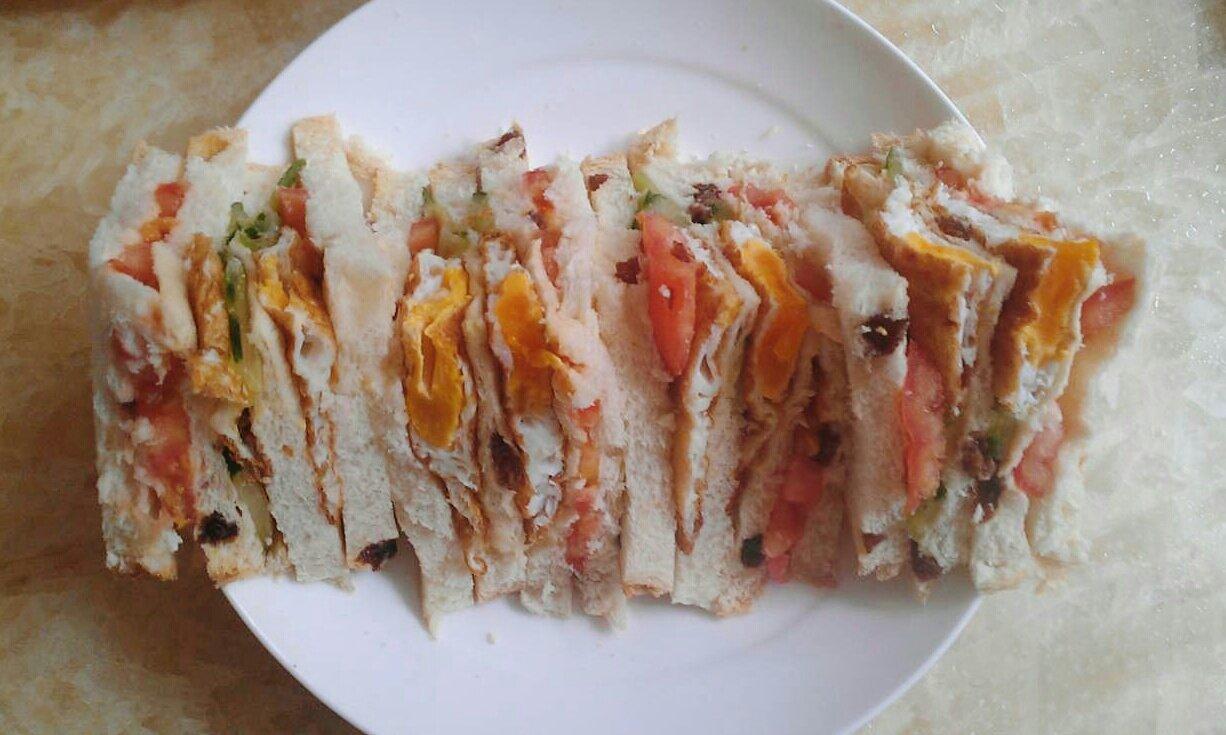 多種簡單好吃的三明治的做法 步骤5