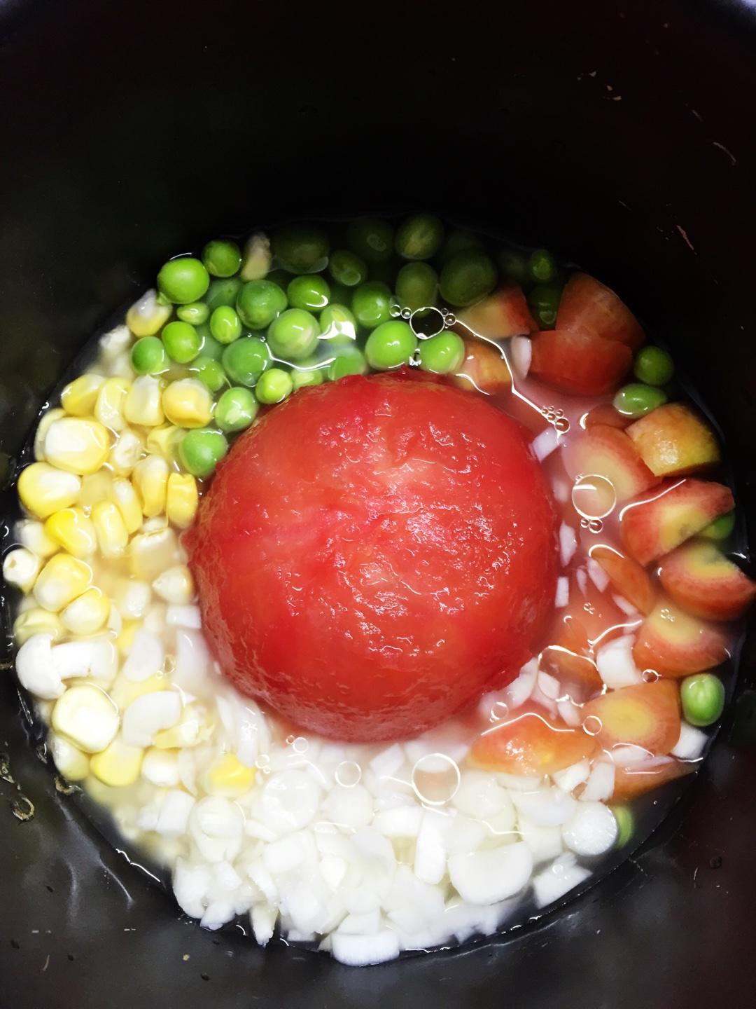 番茄飯的做法 步骤1