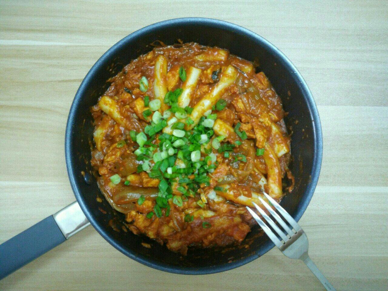 韓式辣炒雞塊的做法 步骤4