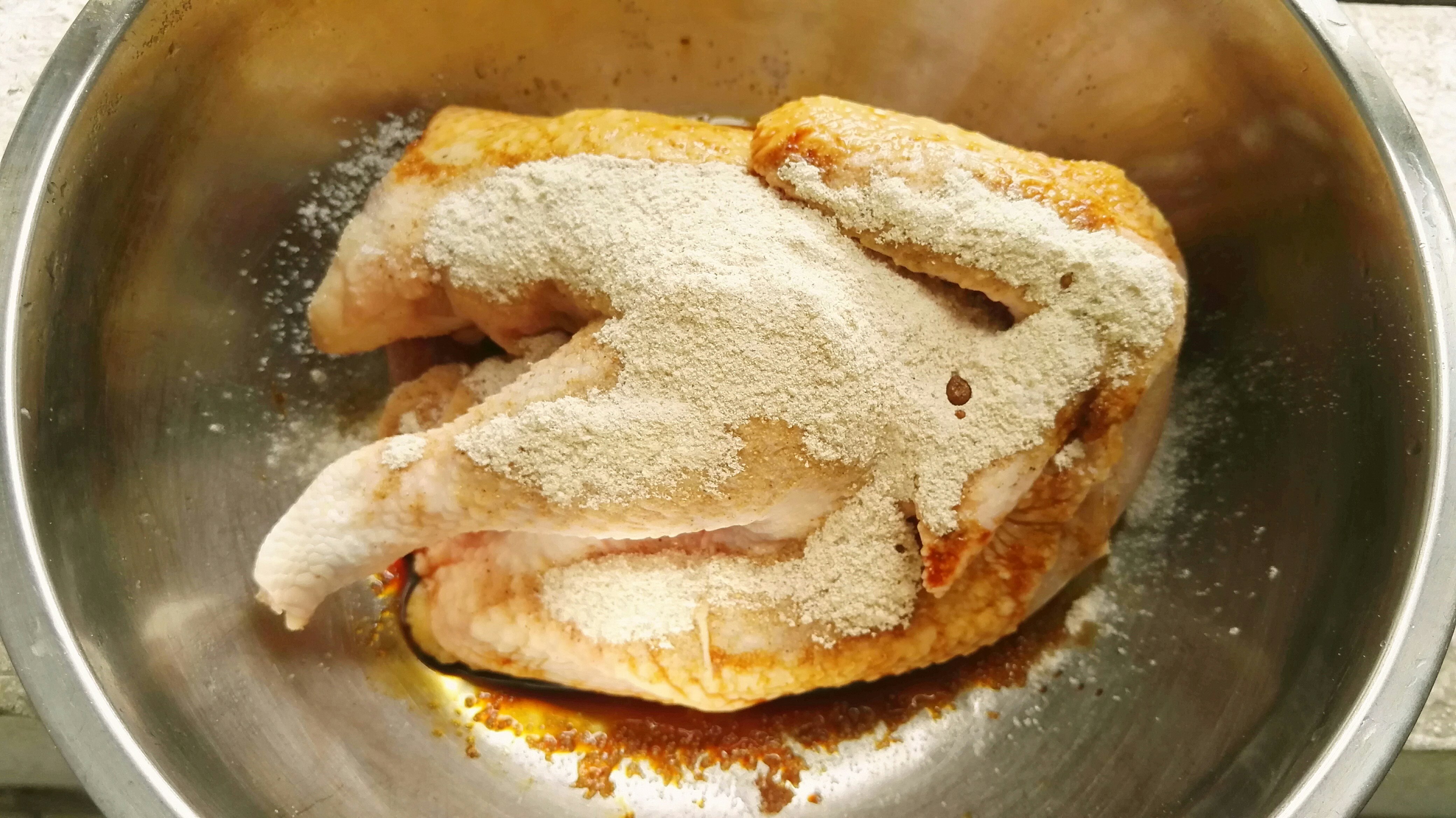 烤箱版窯雞的做法 步骤2