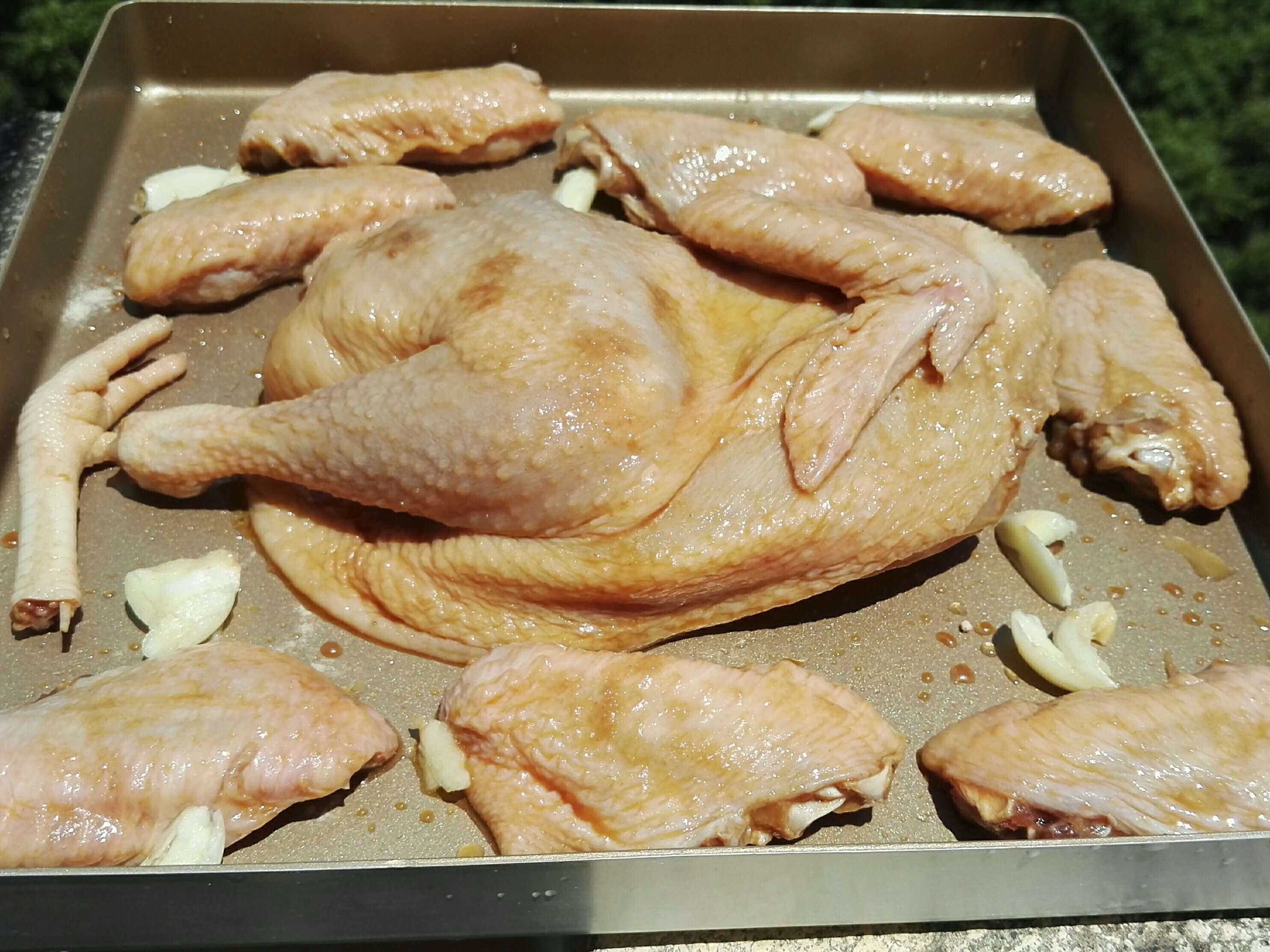 烤箱版窯雞的做法 步骤4