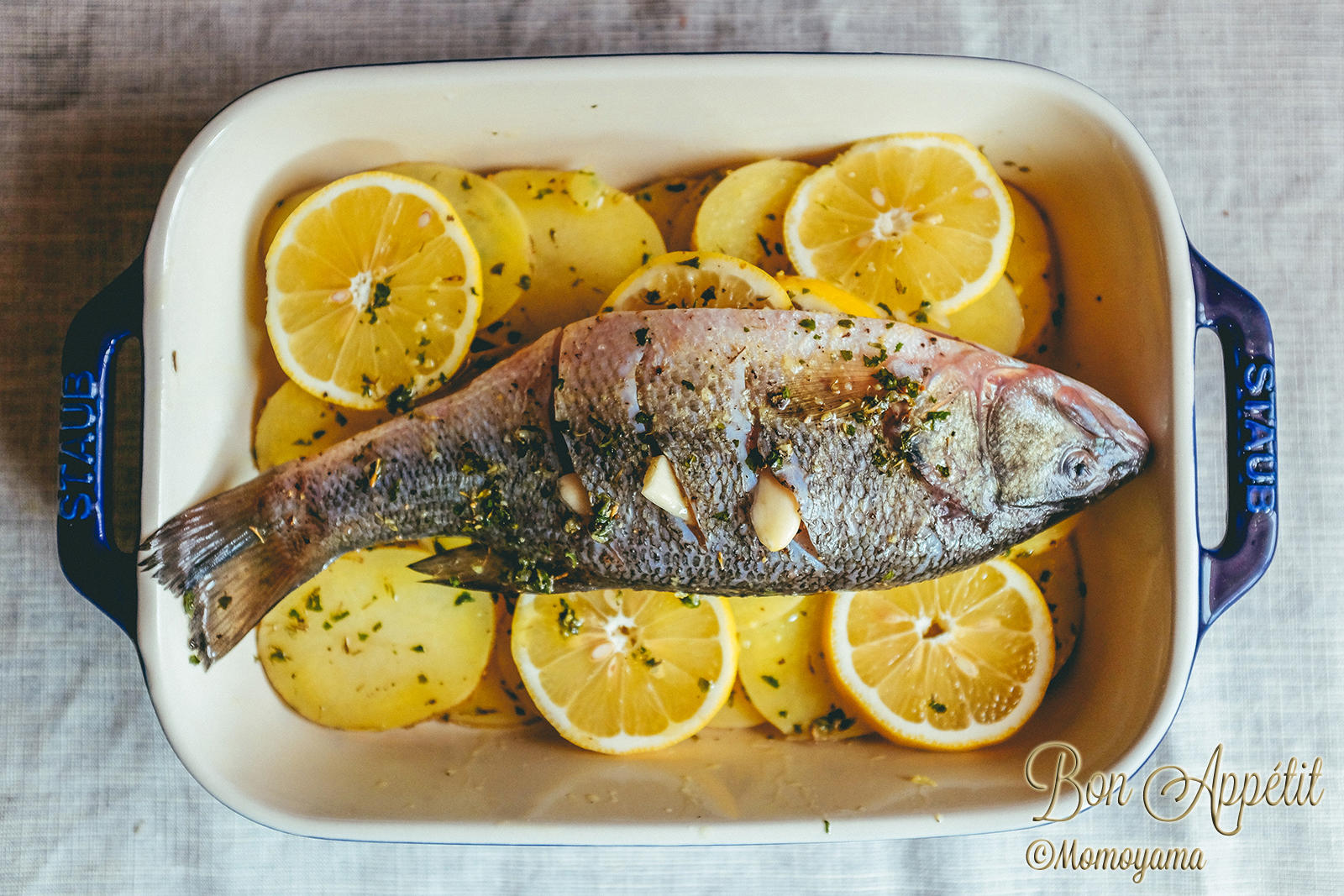 地中海式香料烤魚-Mediterranean Style Roasted Whole Fish的做法 步骤10
