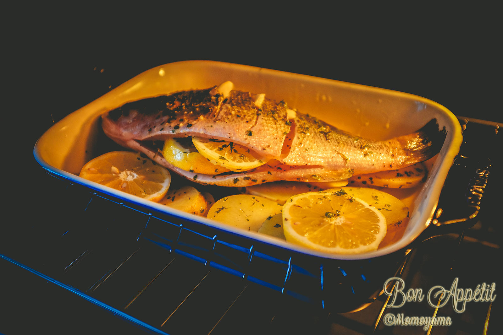 地中海式香料烤魚-Mediterranean Style Roasted Whole Fish的做法 步骤11