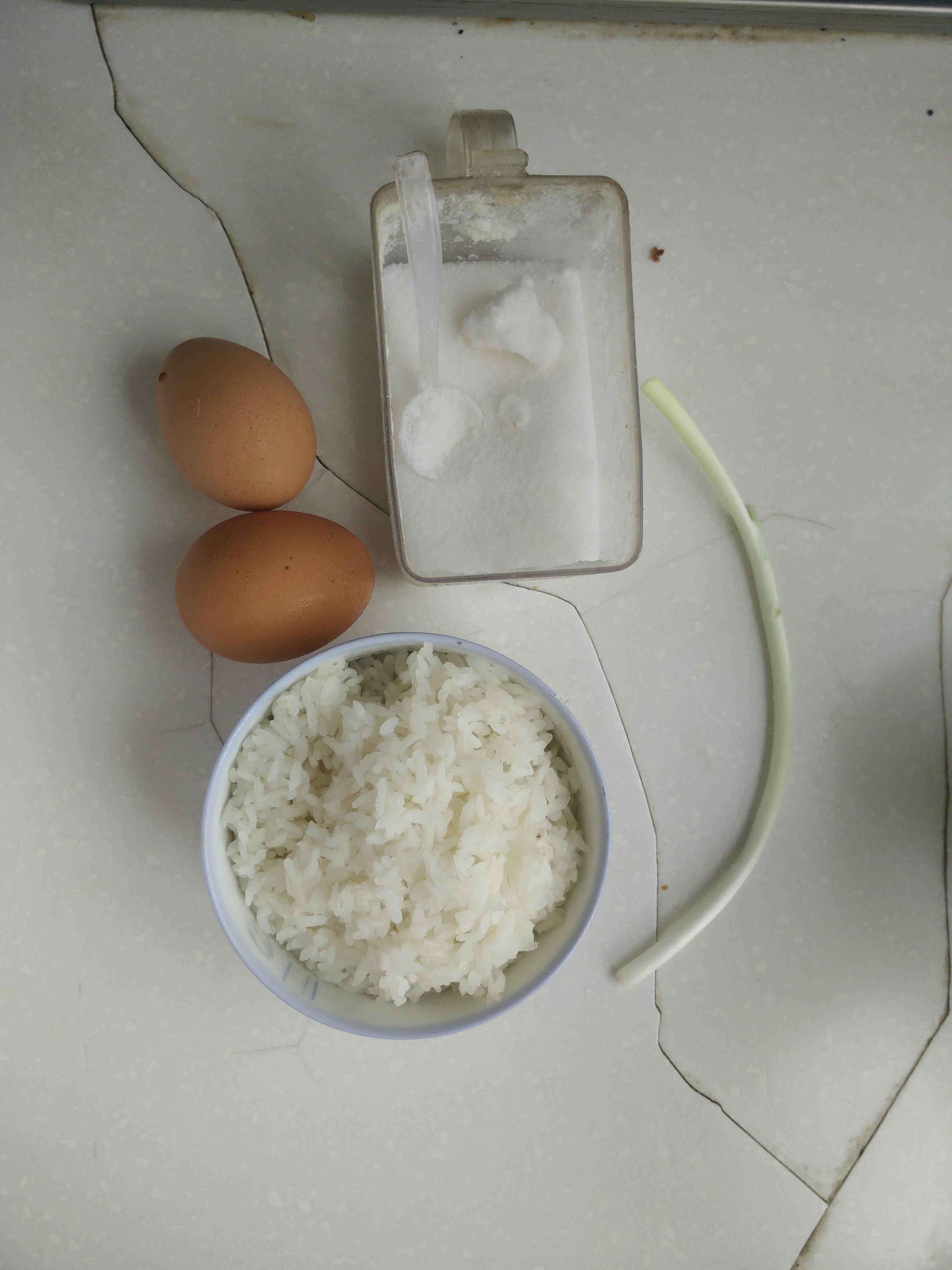 新雞蛋炒飯的做法 步骤1