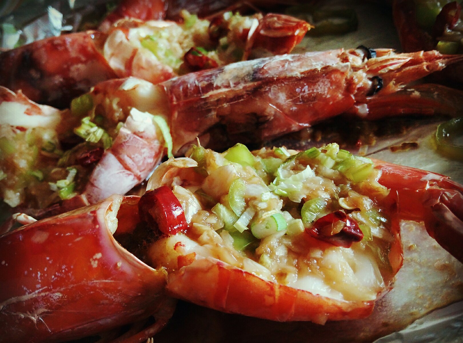 烤阿根廷紅蝦的做法 步骤5