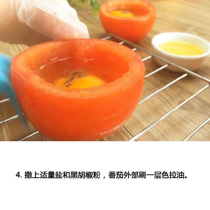 焗烤番茄蛋的做法 步骤4
