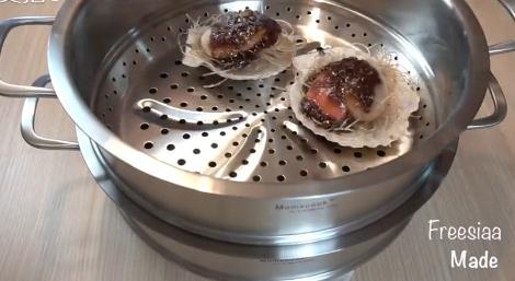 momscook-蒜蓉粉絲蒸扇貝-粵式海鮮-家常菜的做法 步骤6