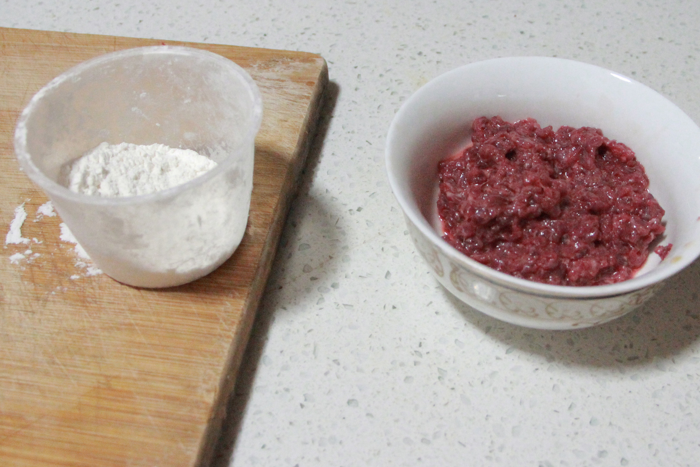 牛肉餅-簡單易學懶人菜（平底鍋）的做法 步骤3