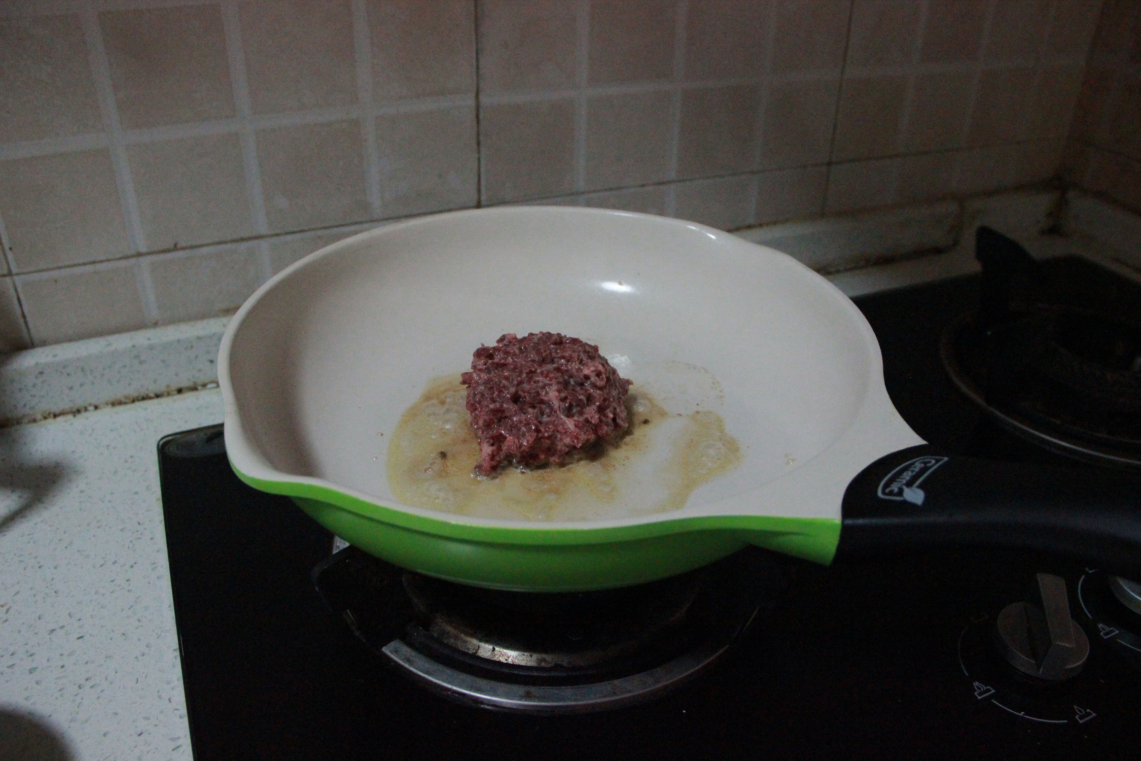 牛肉餅-簡單易學懶人菜（平底鍋）的做法 步骤6