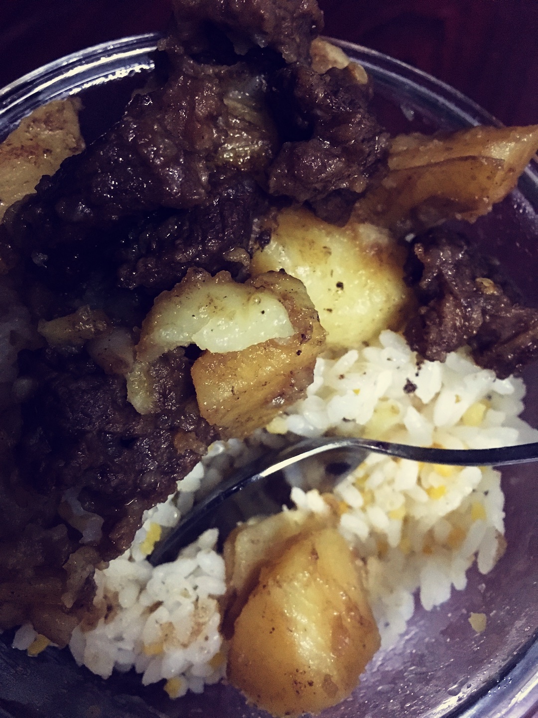 寢室版土豆燉牛肉的做法 步骤1
