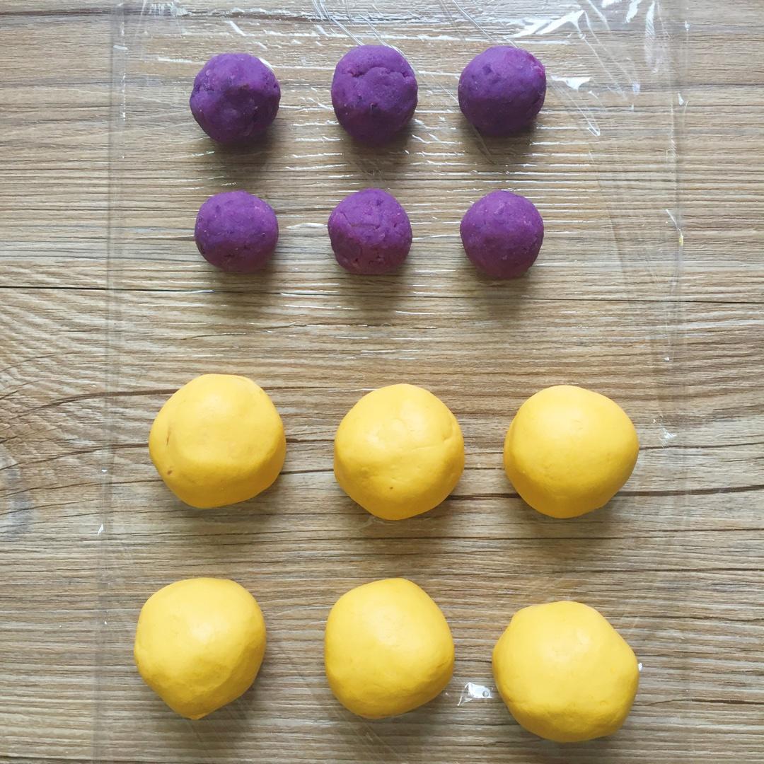 紫薯南瓜球的做法 步骤6