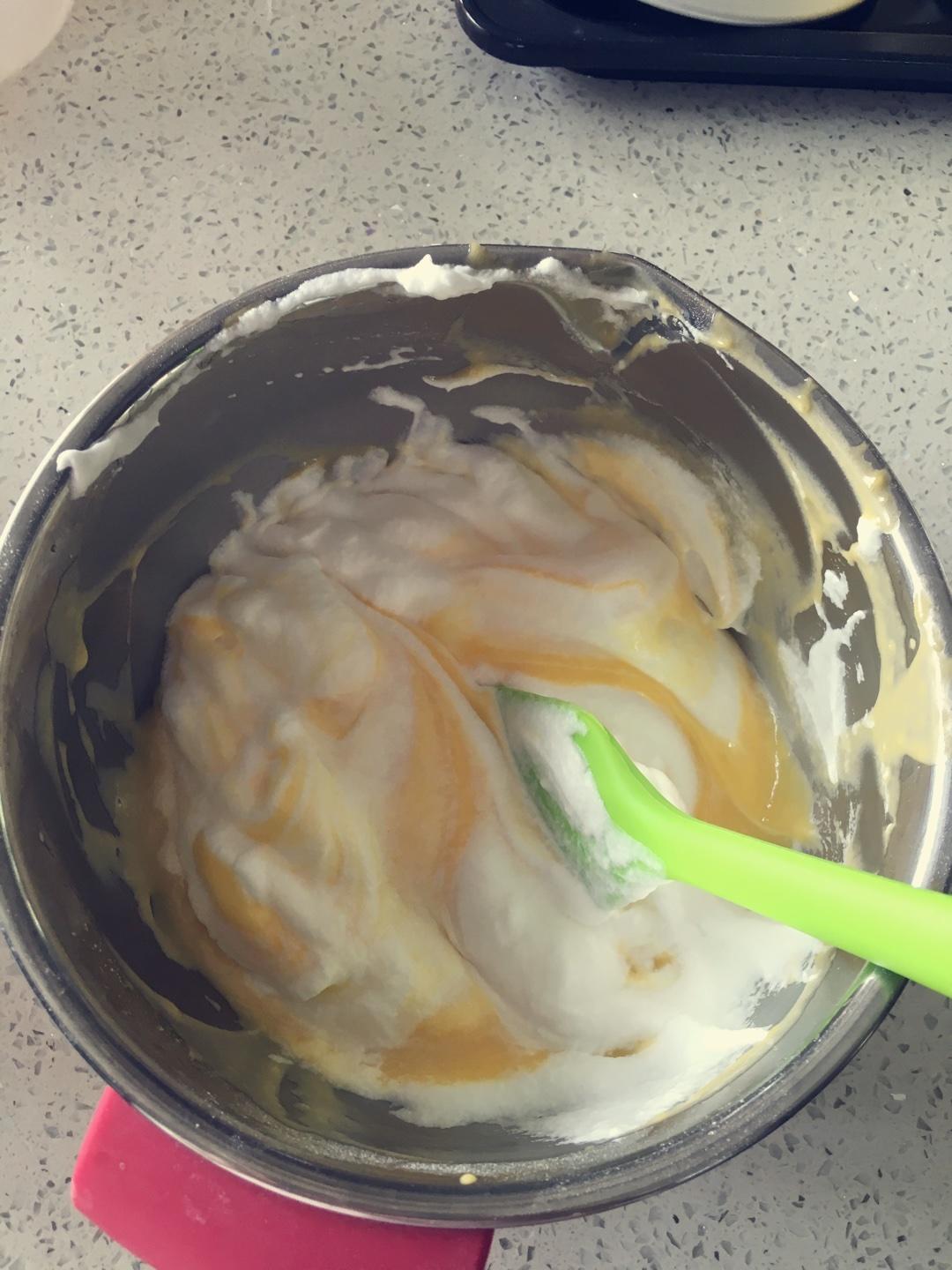 水果奶油（戚風）蛋糕的做法 步骤3