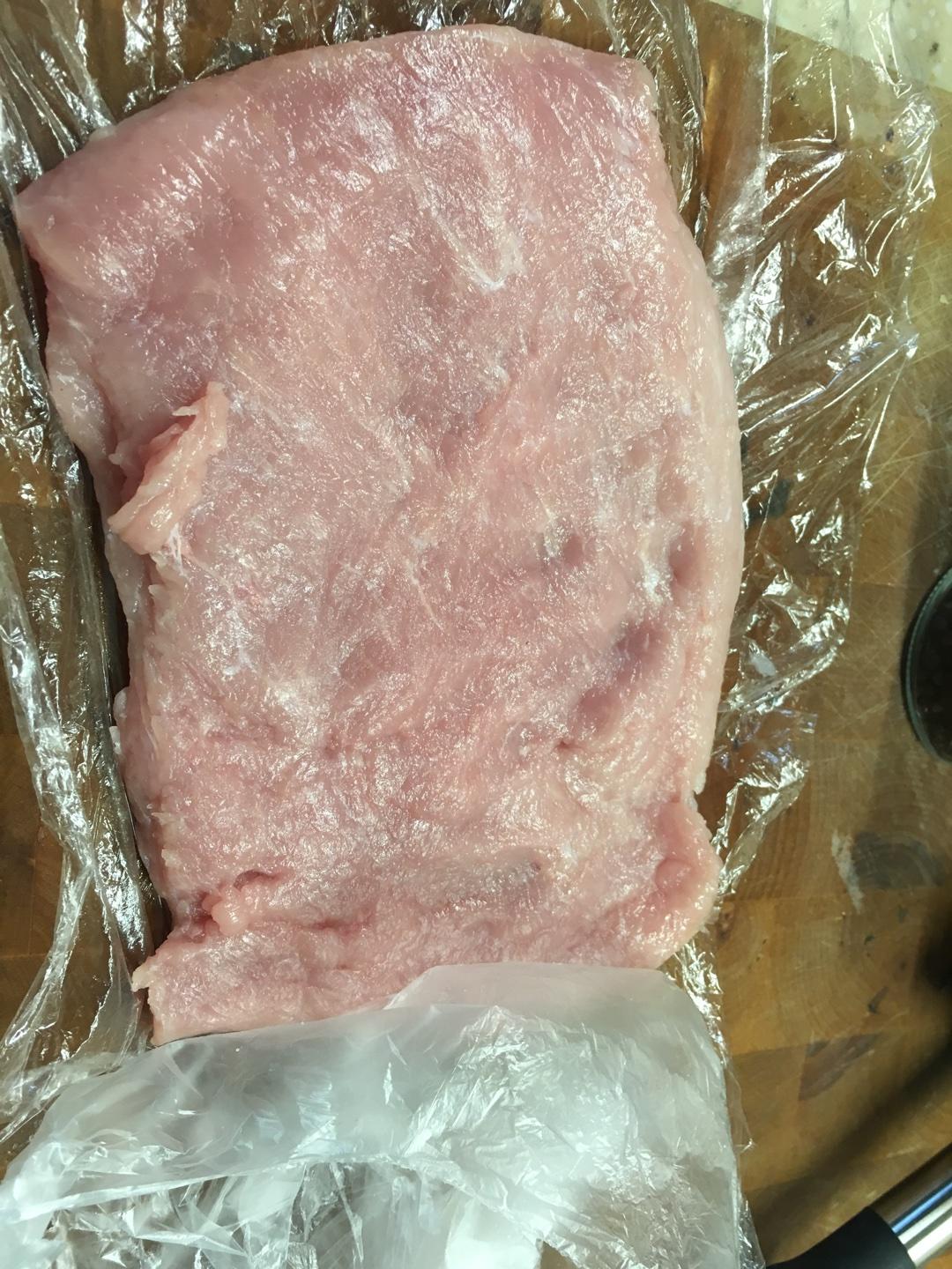 酸甜梅子照燒豬排——雙拼豬排飯的做法 步骤2
