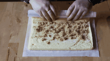 肉鬆蛋糕卷的做法 步骤10
