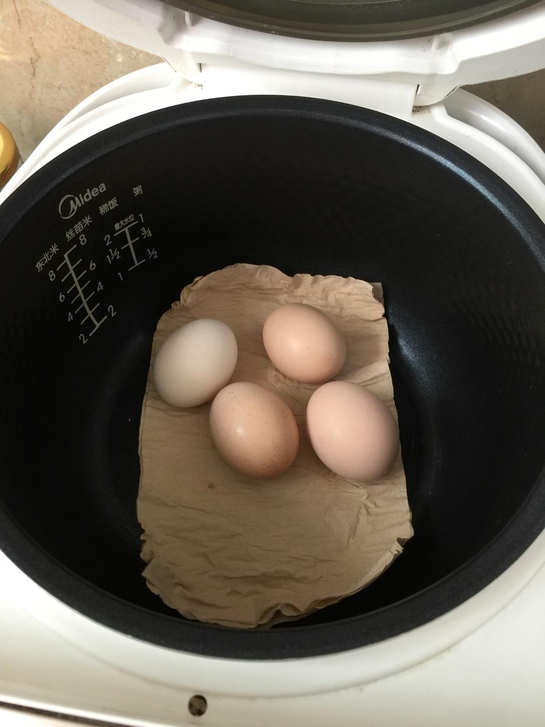 電飯鍋無水雞蛋的做法 步骤4