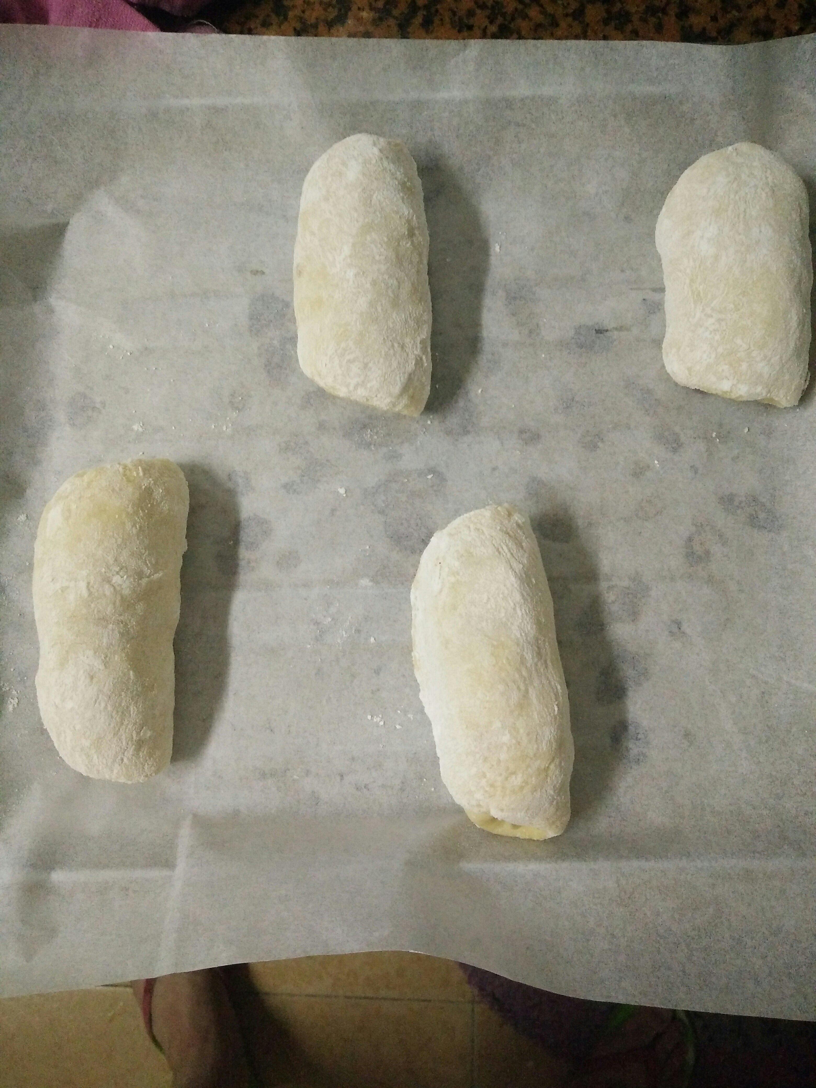 蔓越莓杏仁片面包的做法 步骤2