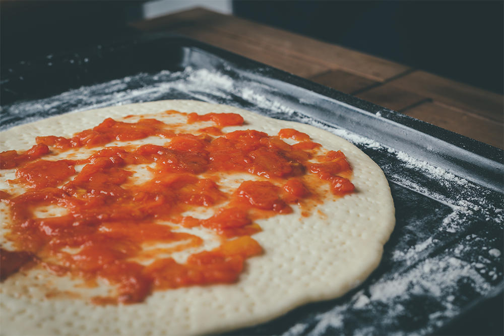 義大利臘腸披薩 | 比必勝客更美味的披薩你吃了沒？的做法 步骤14