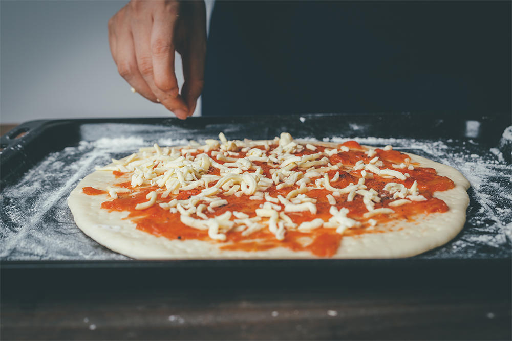 義大利臘腸披薩 | 比必勝客更美味的披薩你吃了沒？的做法 步骤15