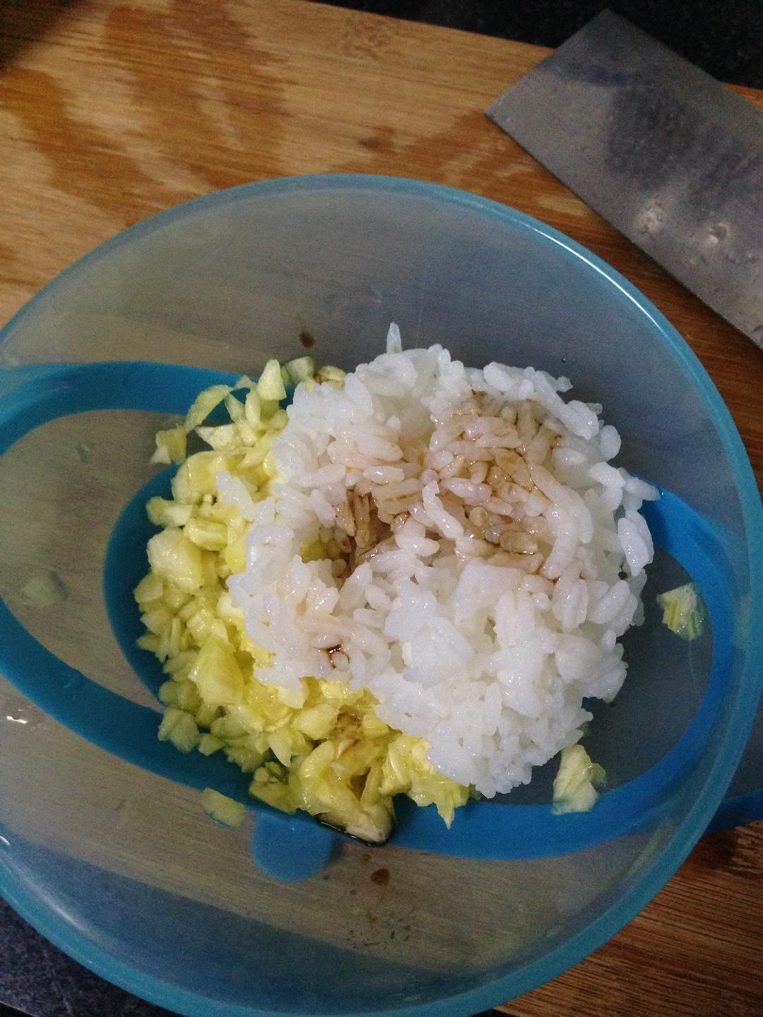 寶寶輔食小南瓜飯的做法 步骤4