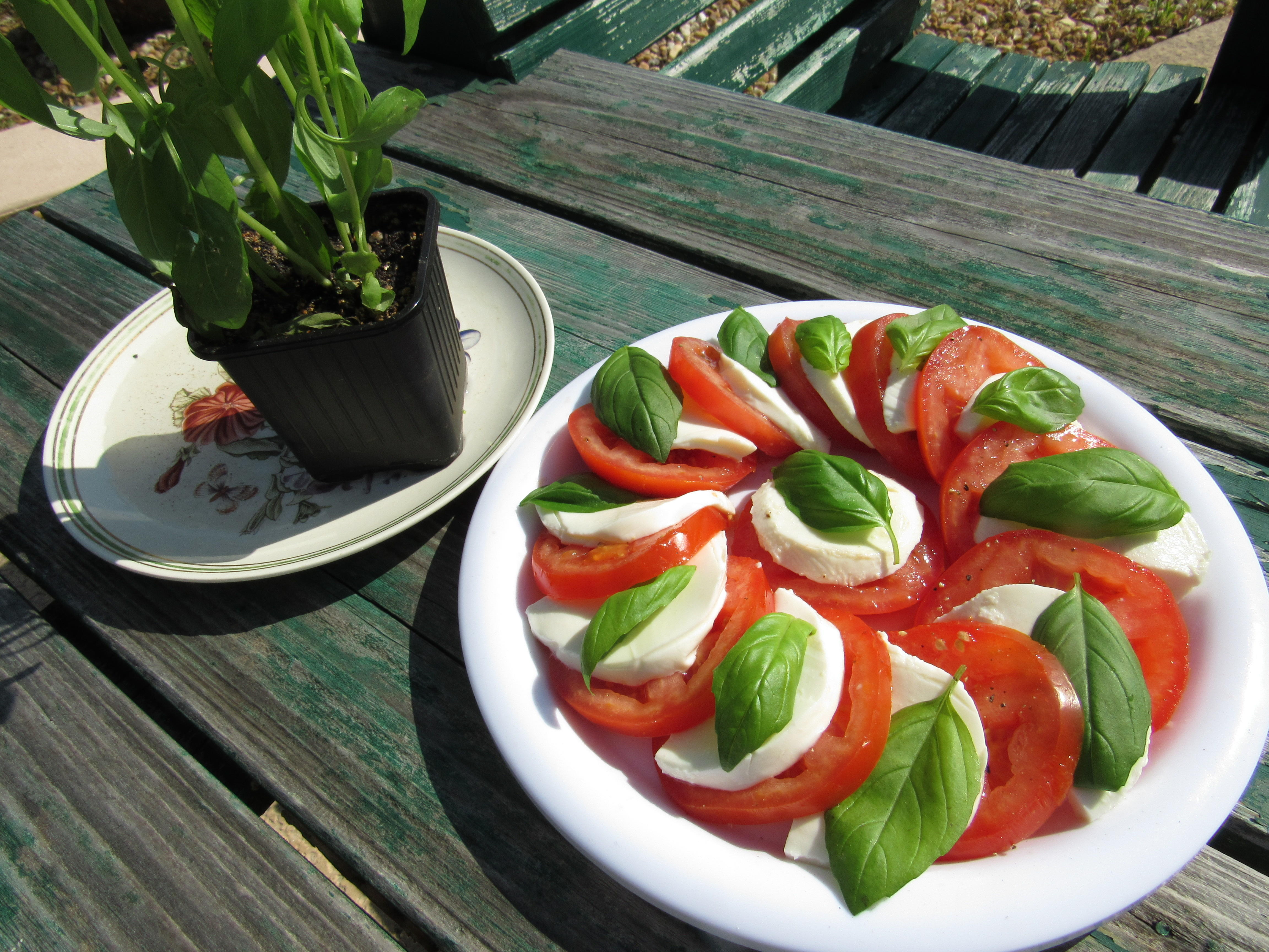 意式西紅柿沙拉Caprese Salad - 黎昕的陽光廚房的做法 步骤3