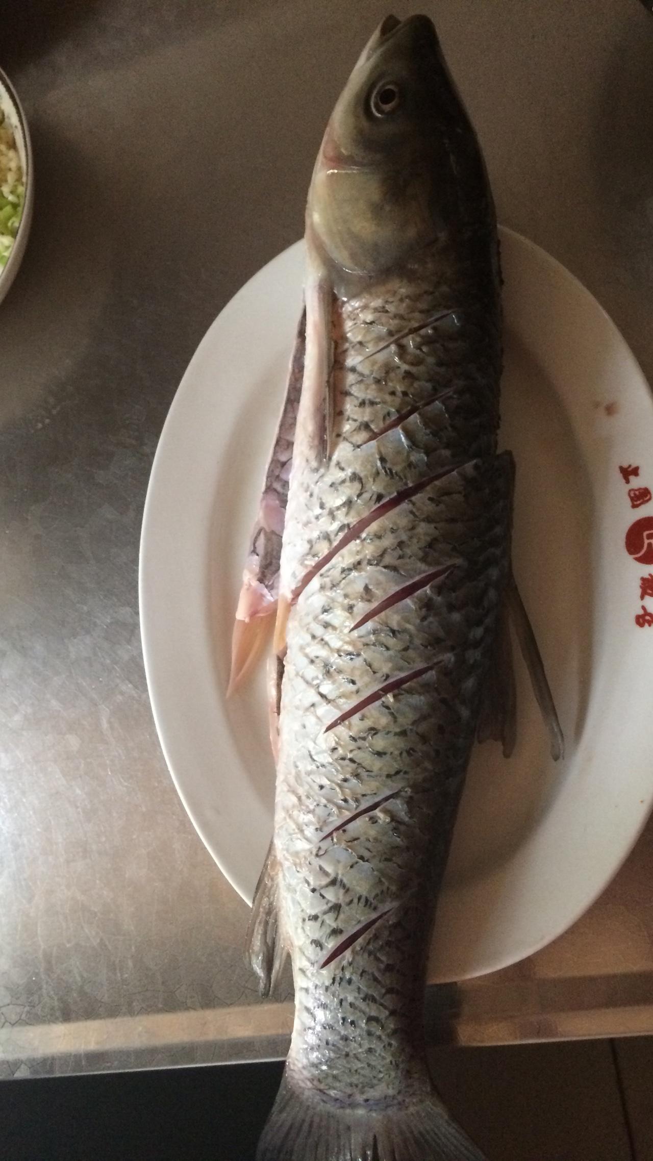 紅燒草魚的做法 步骤1