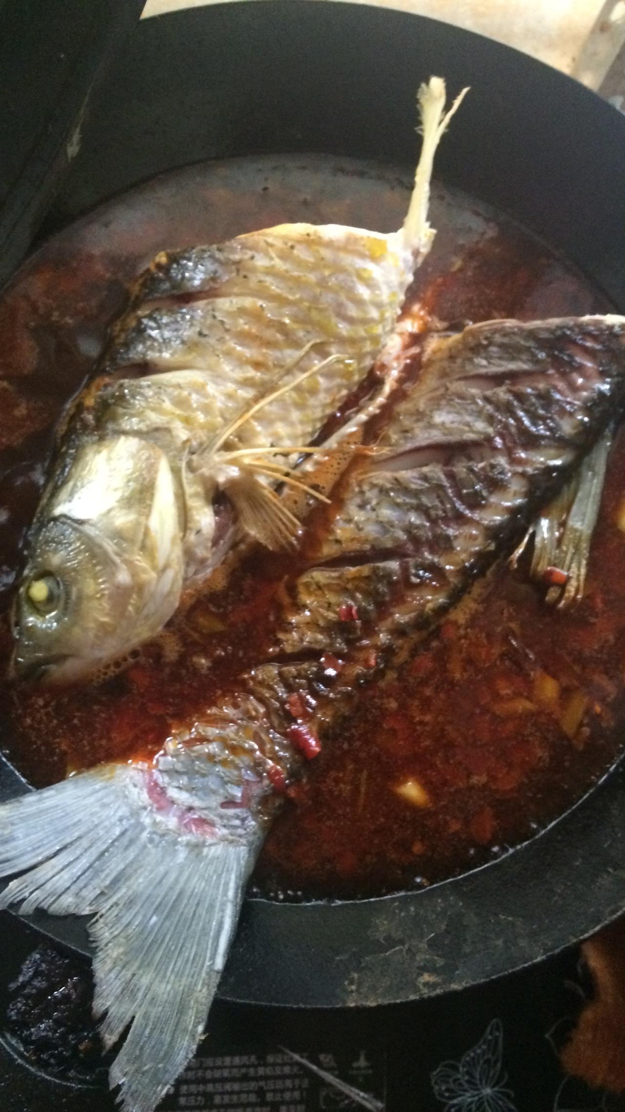紅燒草魚的做法 步骤3