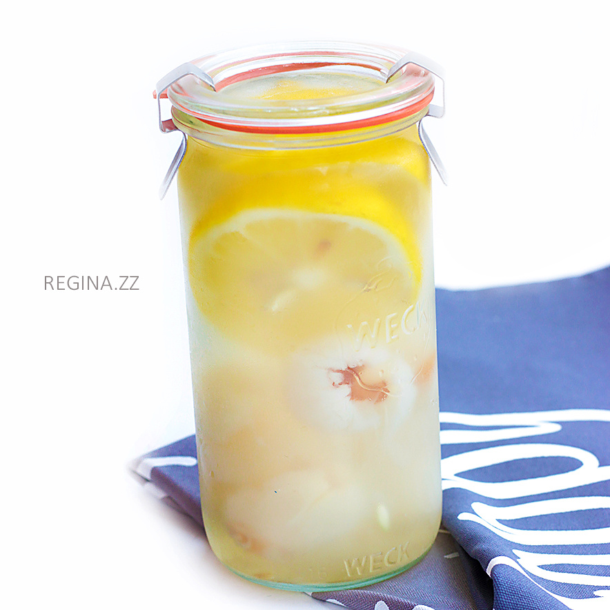 【夏日飲品】荔枝檸檬朗姆冰飲的做法 步骤5