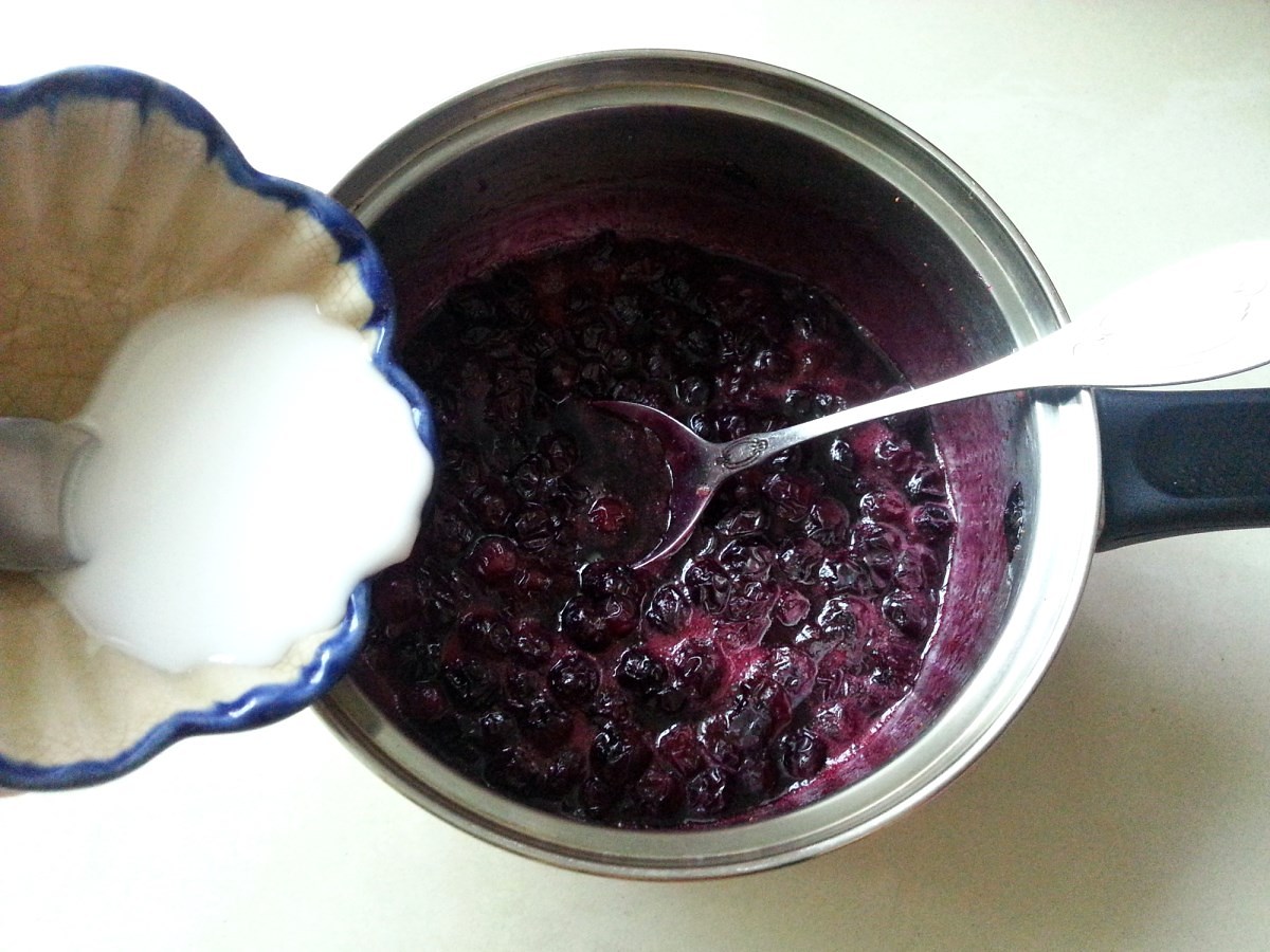 爆漿大顆粒藍莓醬的做法 步骤5
