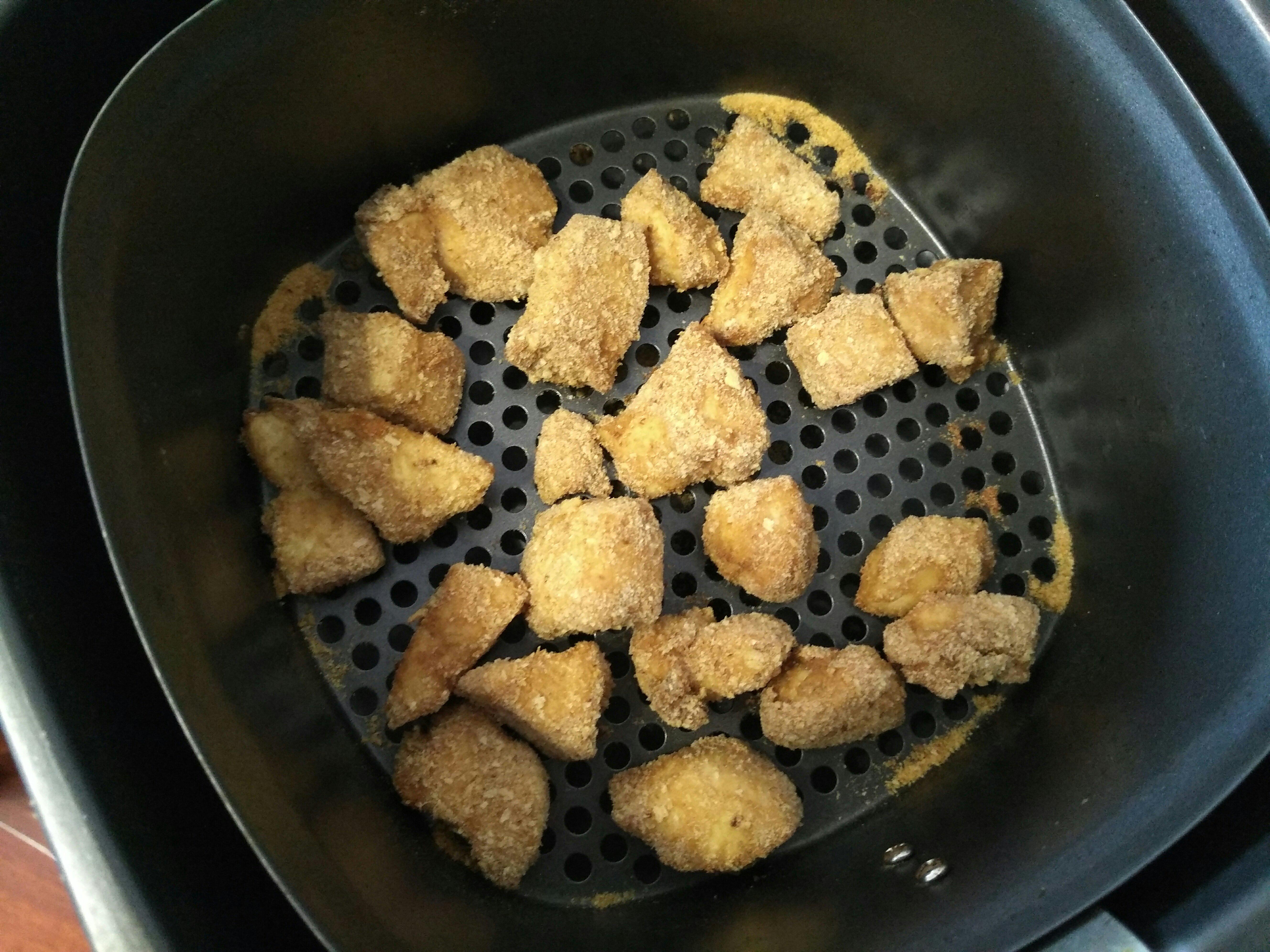 無油低脂雞米花（空氣炸鍋版）的做法 步骤5