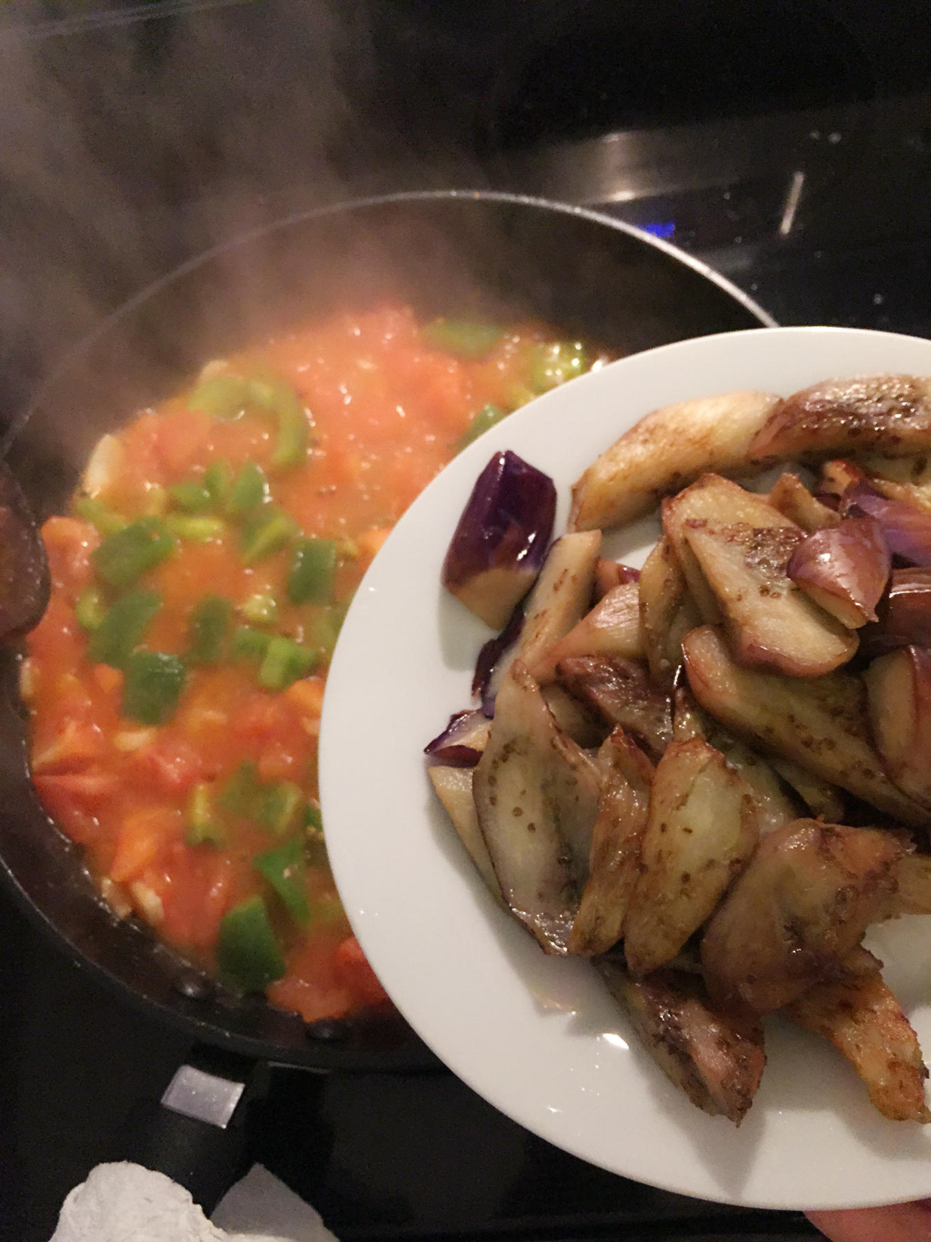 鮮蝦茄子煲（獨家哦～超級下飯哦～營養超級豐富哦）的做法 步骤13