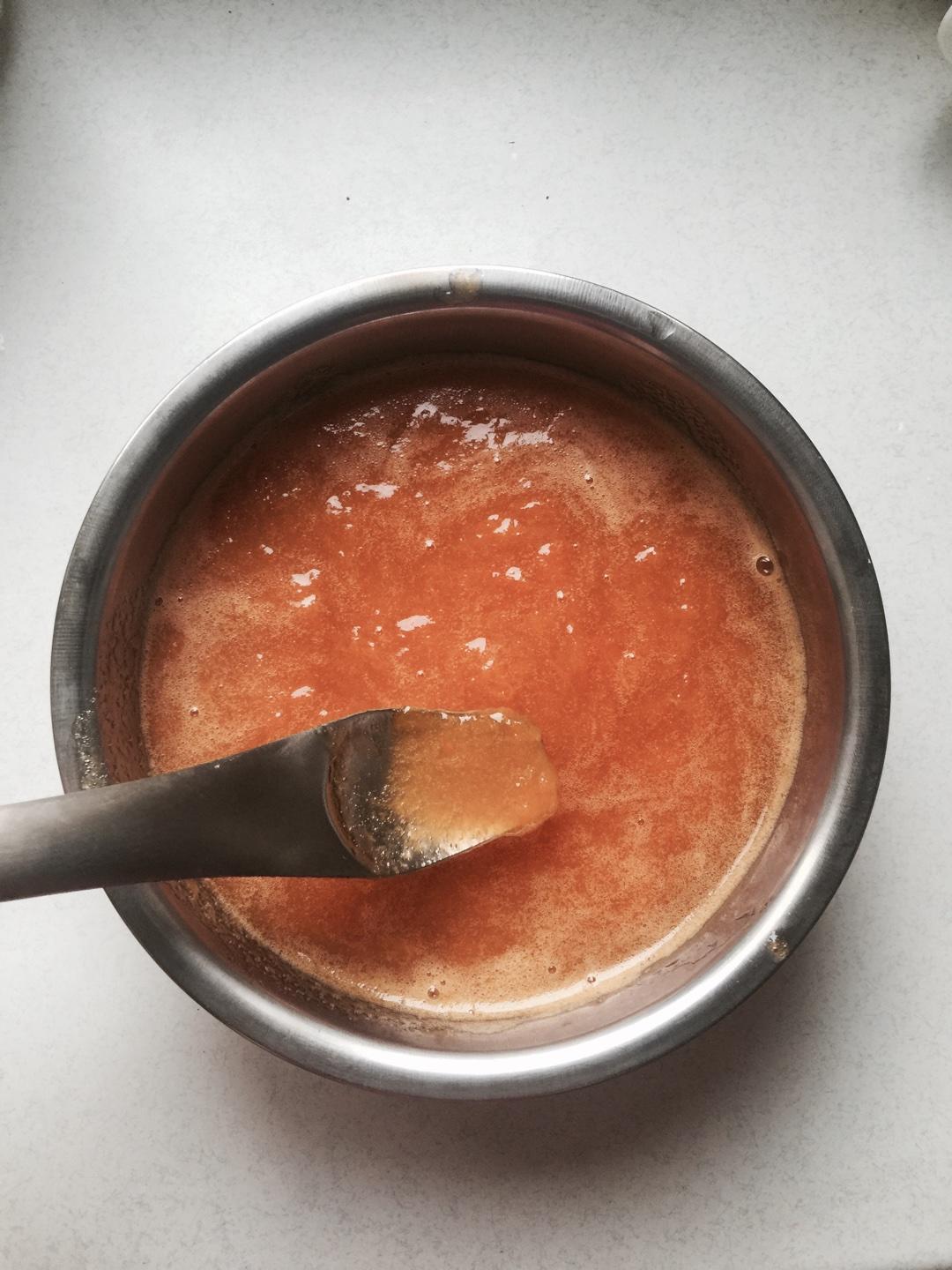 甜杏果醬的做法 步骤4