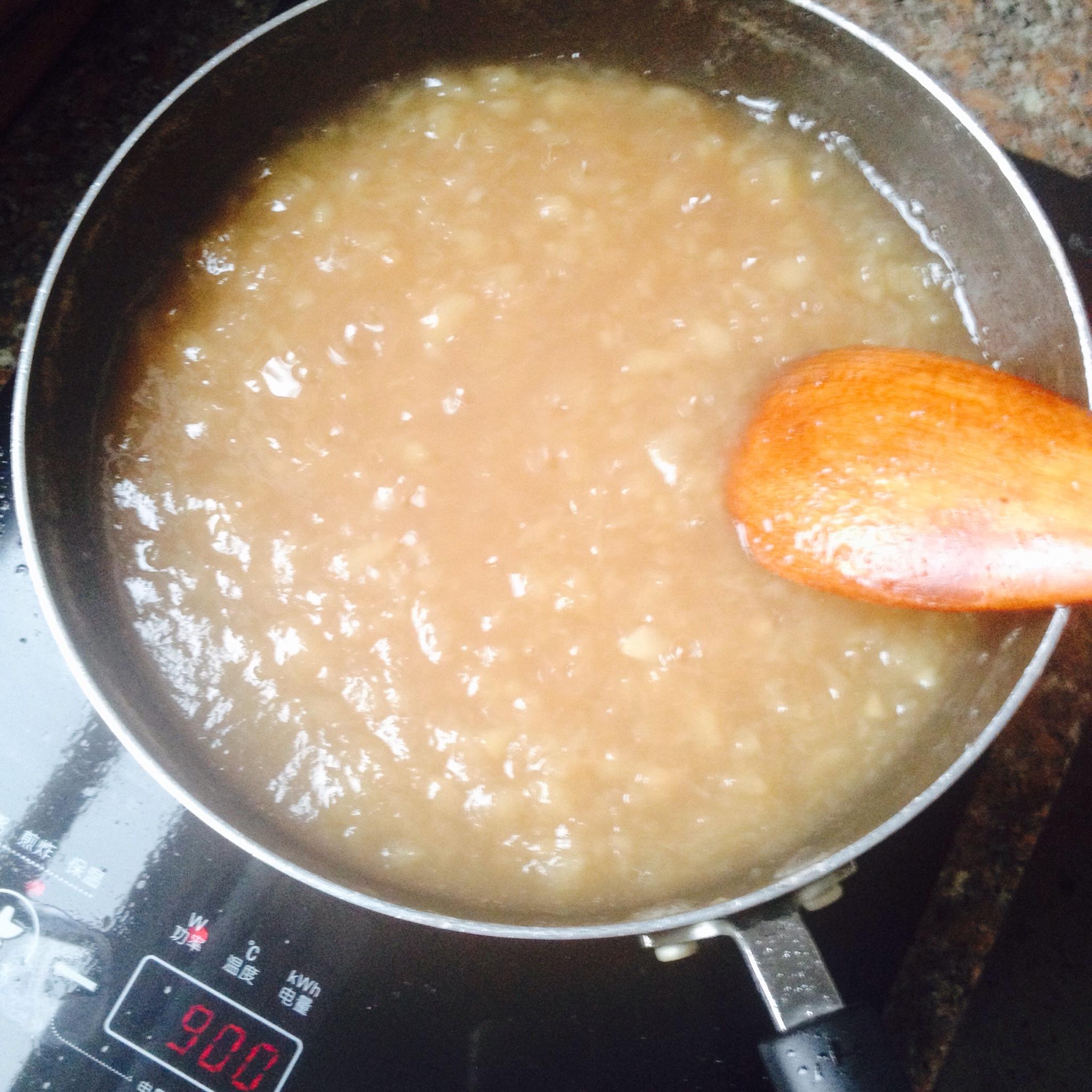純天然桃子醬的做法 步骤3