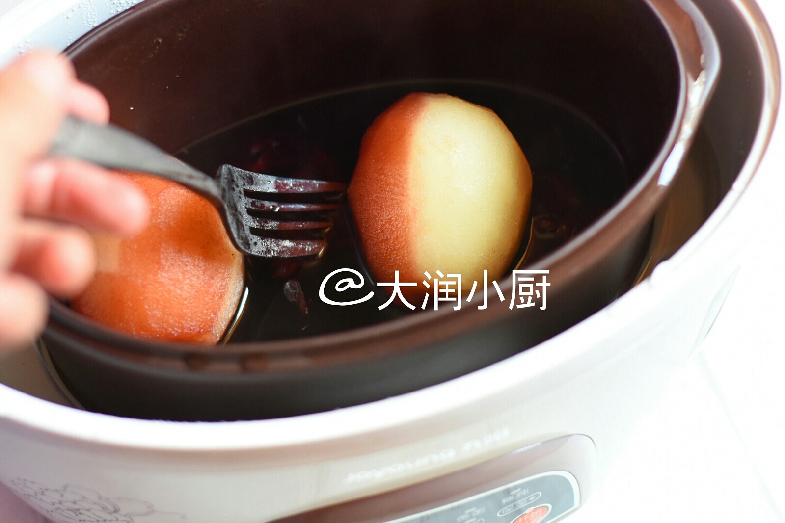 #吃燉好的#燉鍋創意做~法式香梨的做法 步骤8