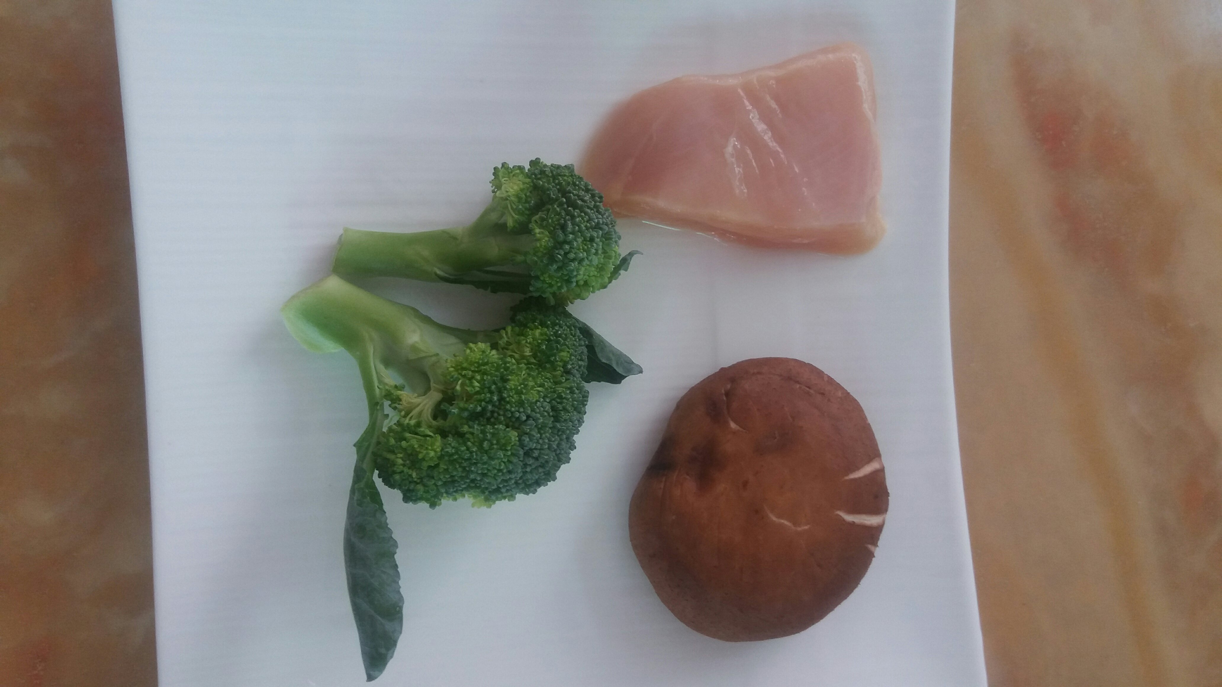 香菇西蘭花雞肉粥的做法 步骤1