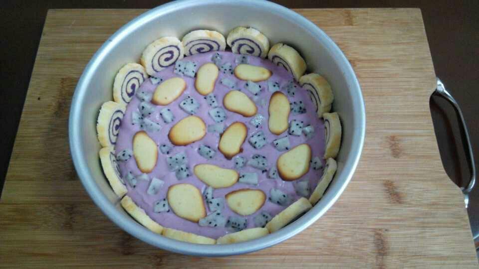 紫薯慕斯蛋糕的做法 步骤6