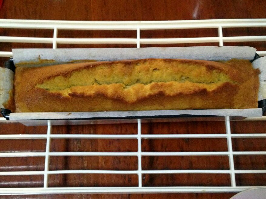 芒果醬磅蛋糕的做法 步骤10