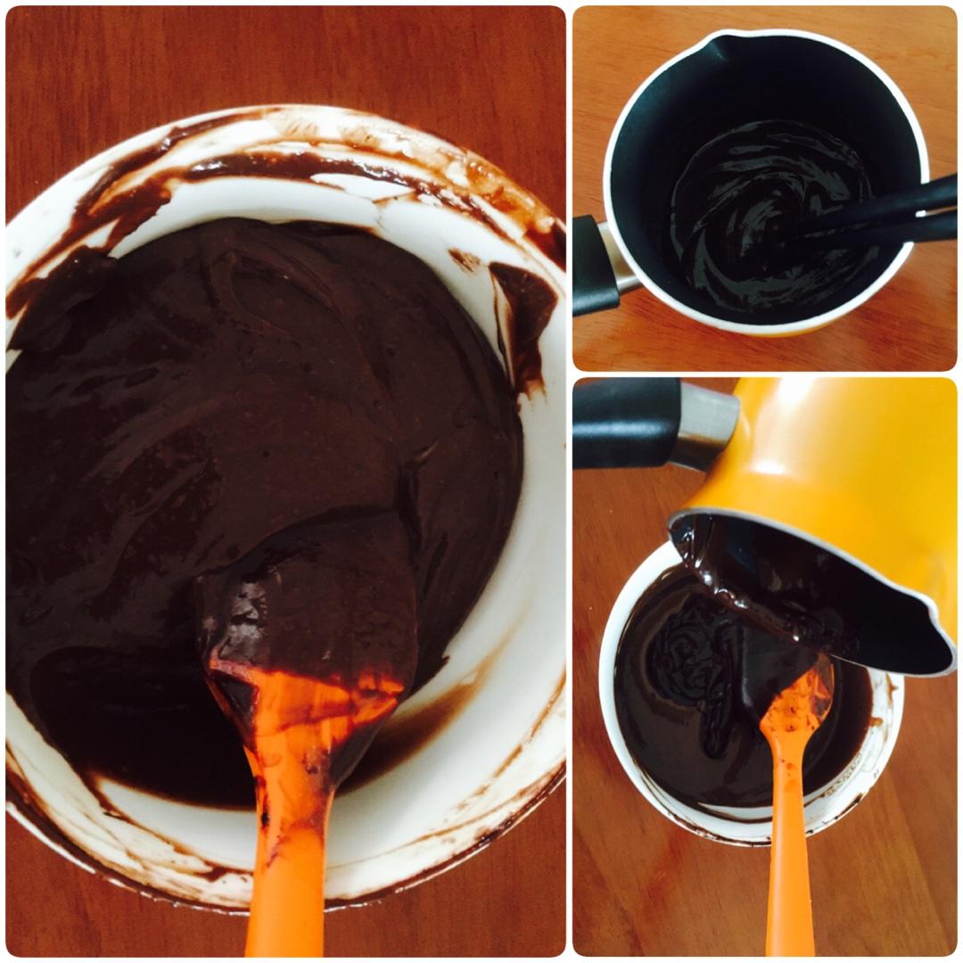 巧克力蔓越莓冰淇淋的做法 步骤3