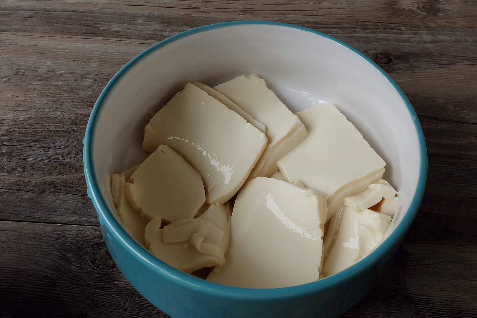 五分鐘雞蛋豆腐羹（附盒裝豆腐脫模大法！）的做法 步骤6