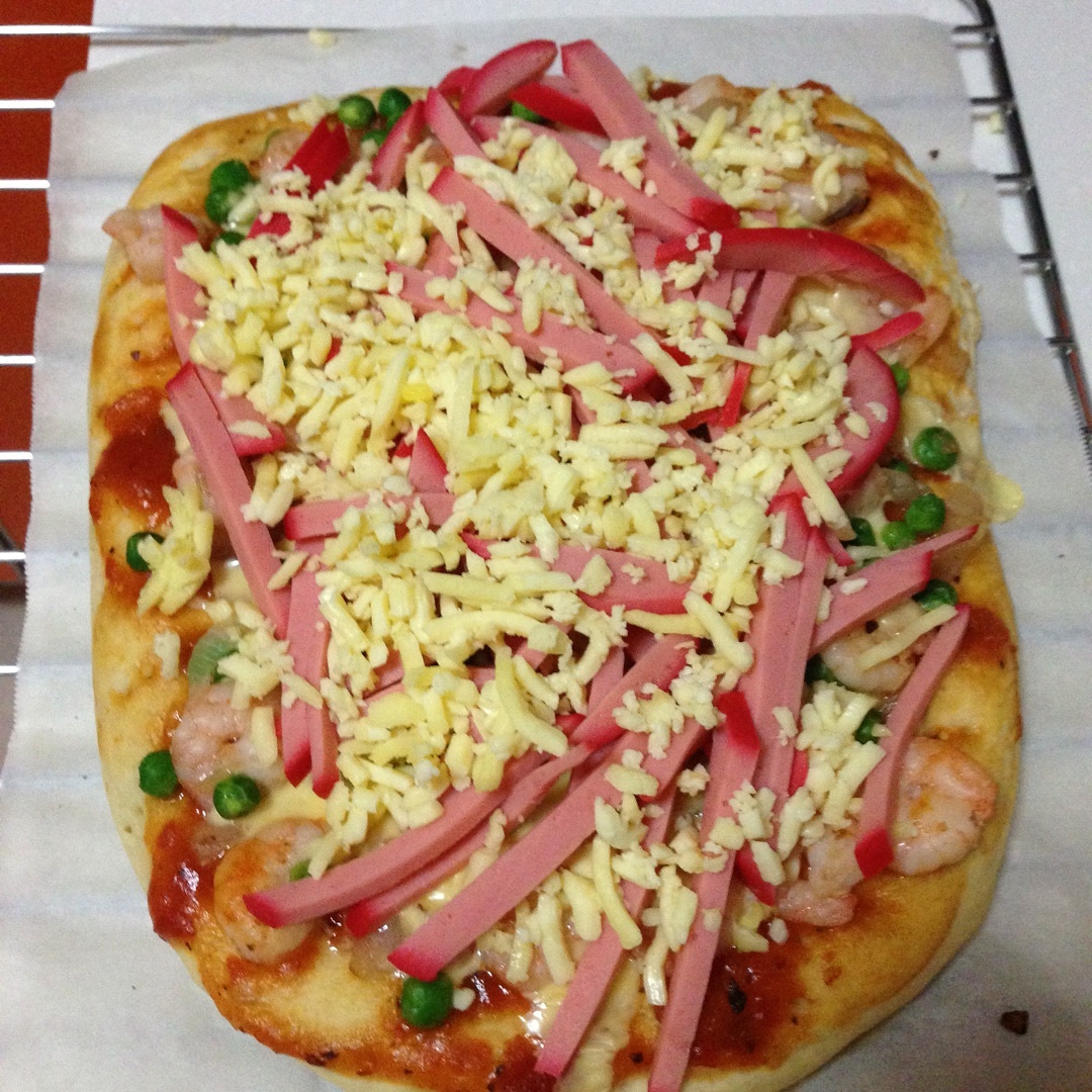 自制披薩pizza的做法 步骤4