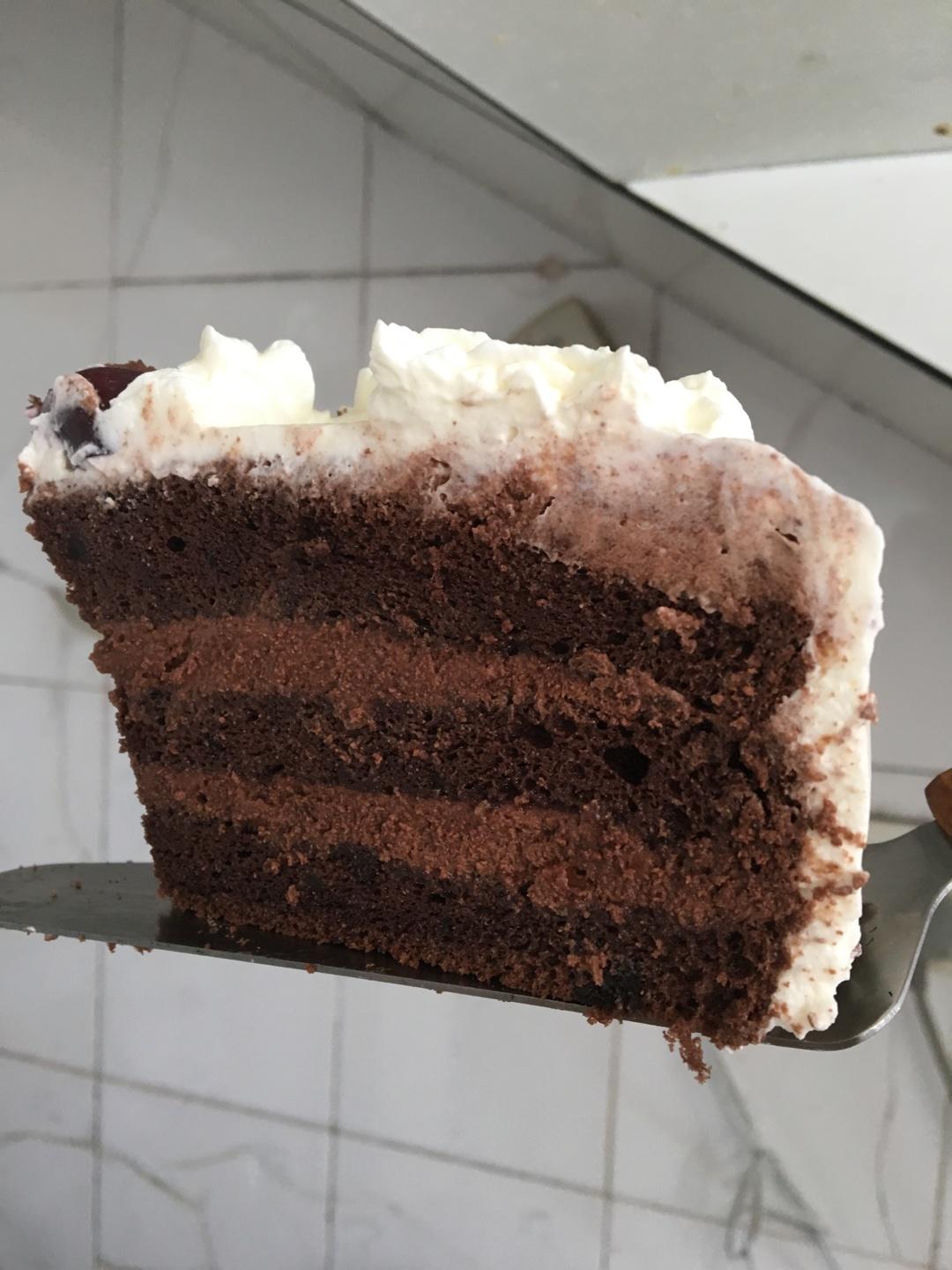 巧克力奶油蛋糕的做法 步骤6