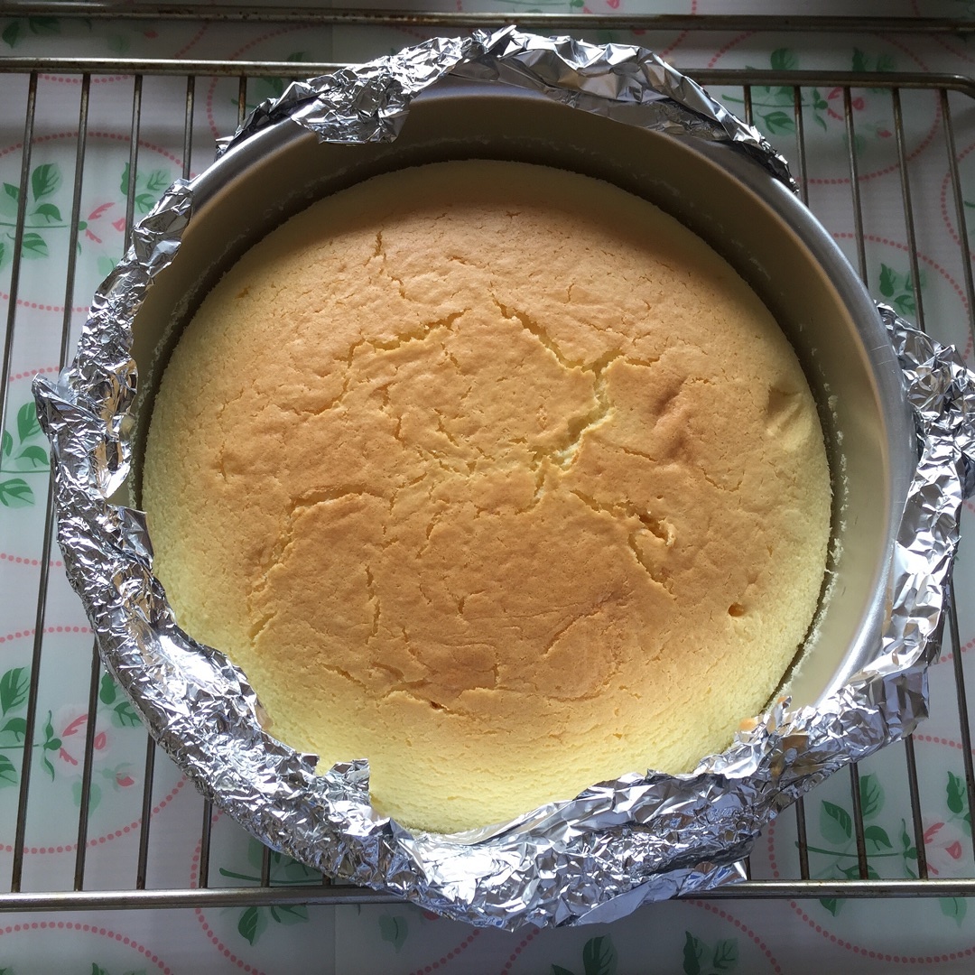 輕乳酪芝士蛋糕（無油版）的做法 步骤6