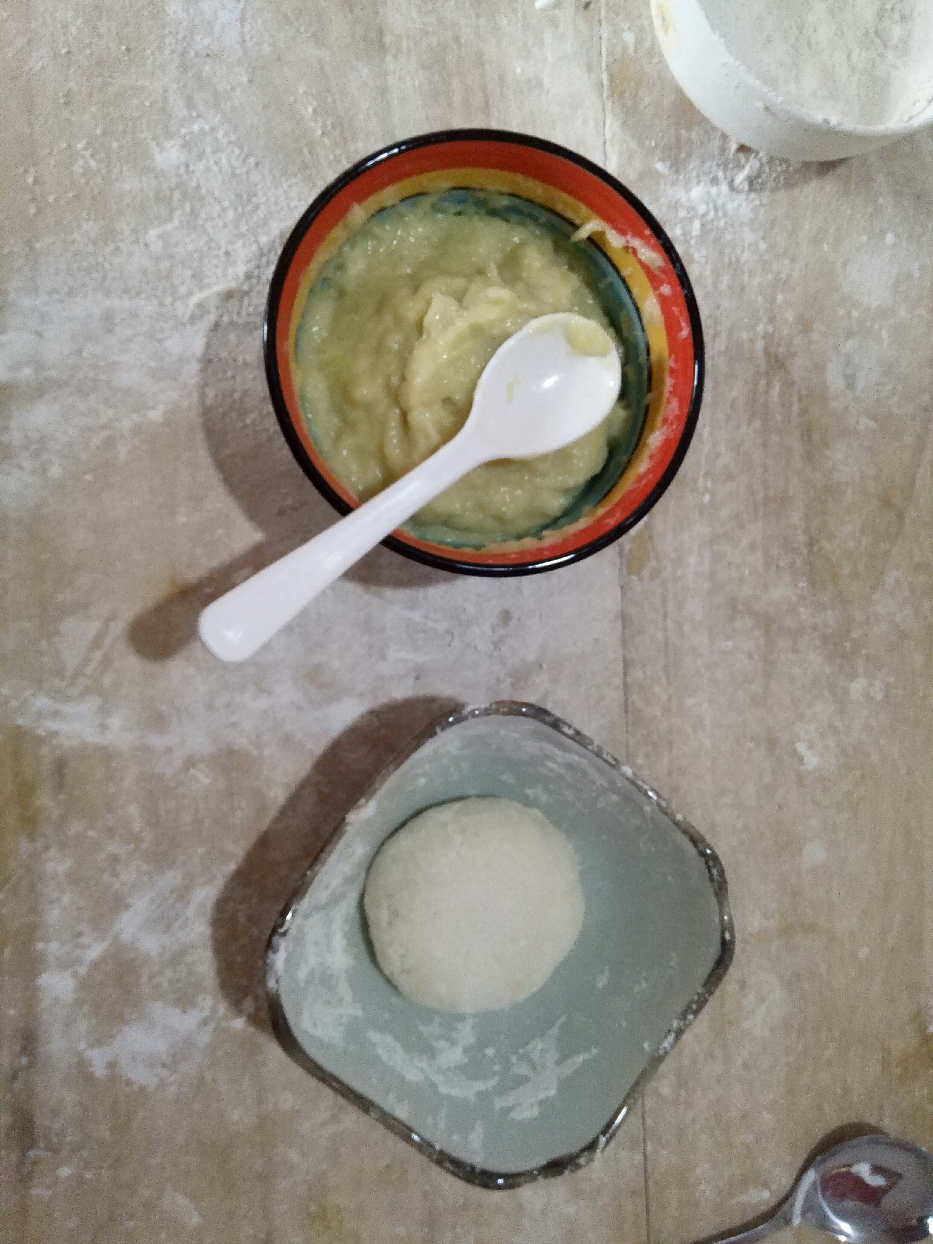 雞肉南瓜洋蔥餃子（寶寶餐）的做法 步骤1