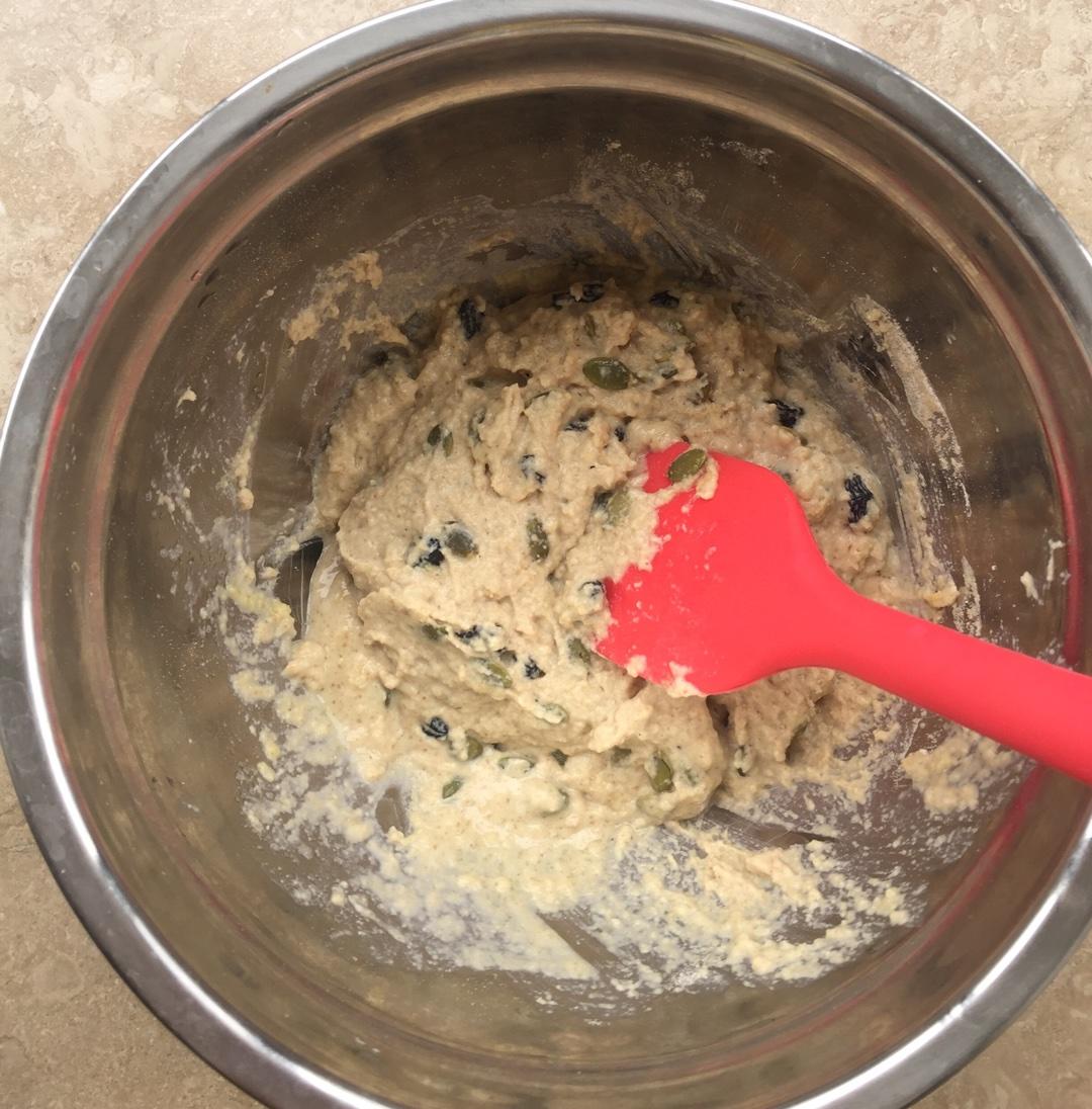 快手小點心：無油全麥鬆糕的做法 步骤3