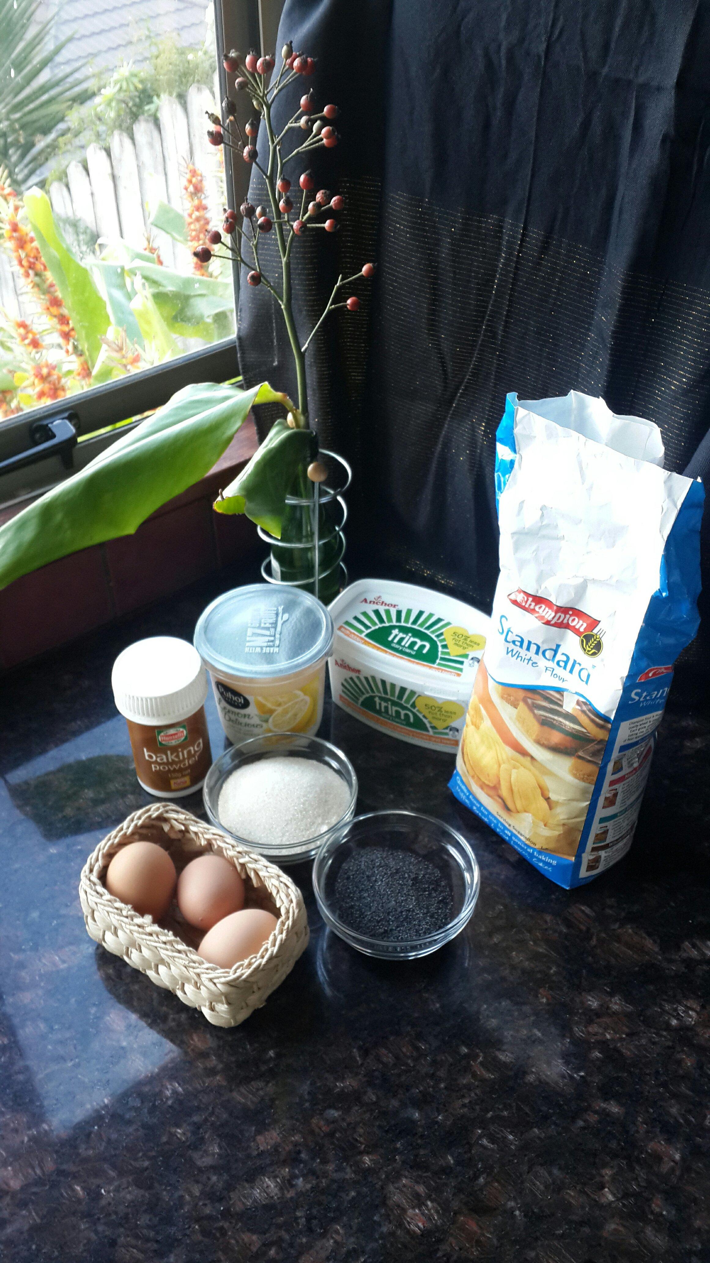 蜜桔罌粟籽蛋糕的做法 步骤3