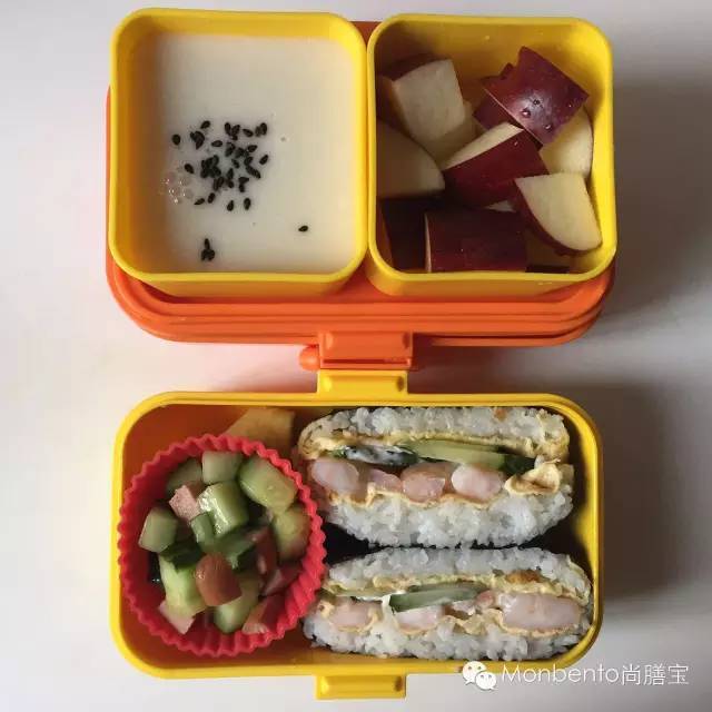 蝦仁黃瓜蛋日式飯糰-簡單搞定的做法 步骤7