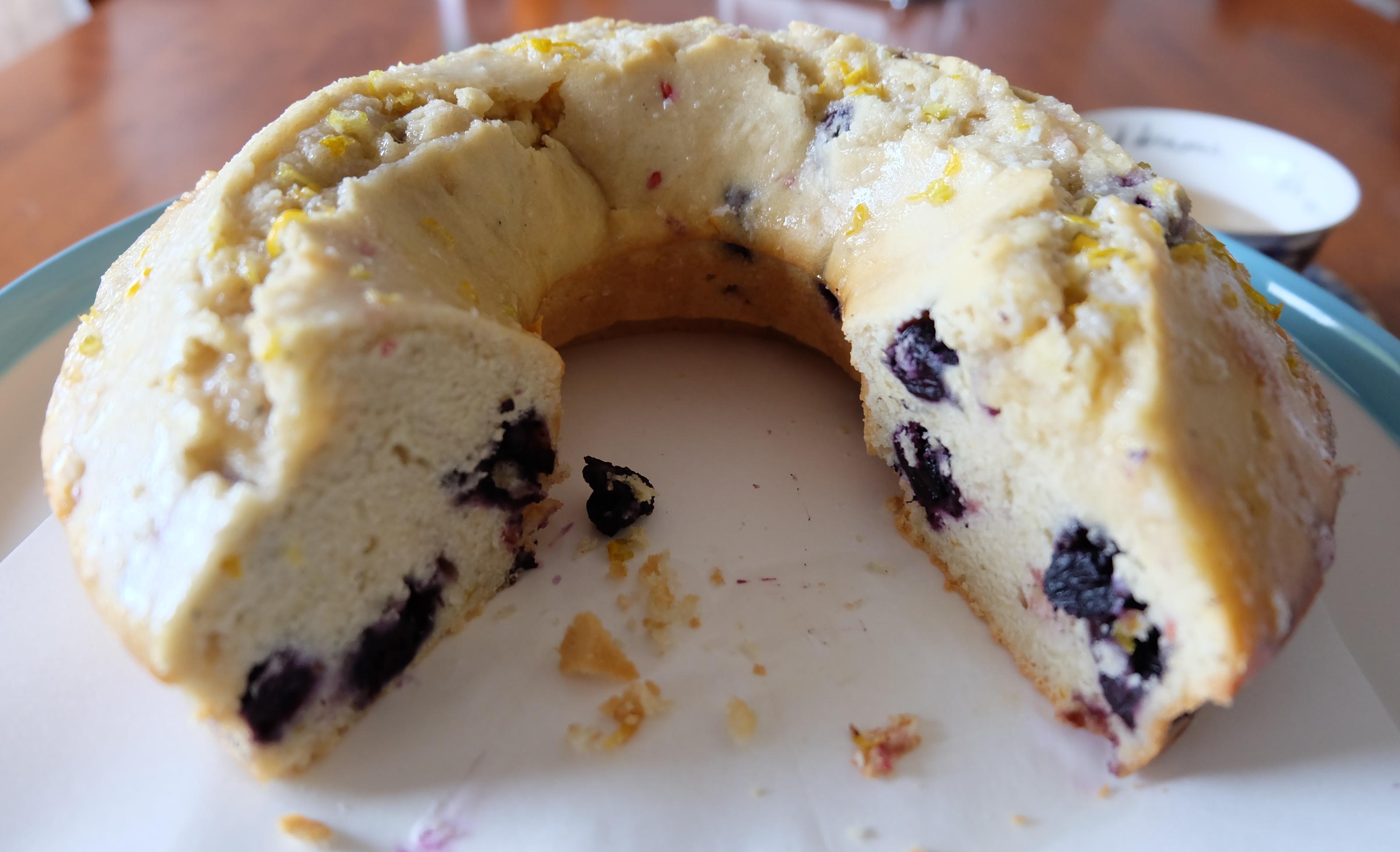 藍莓蛋糕的做法 步骤6