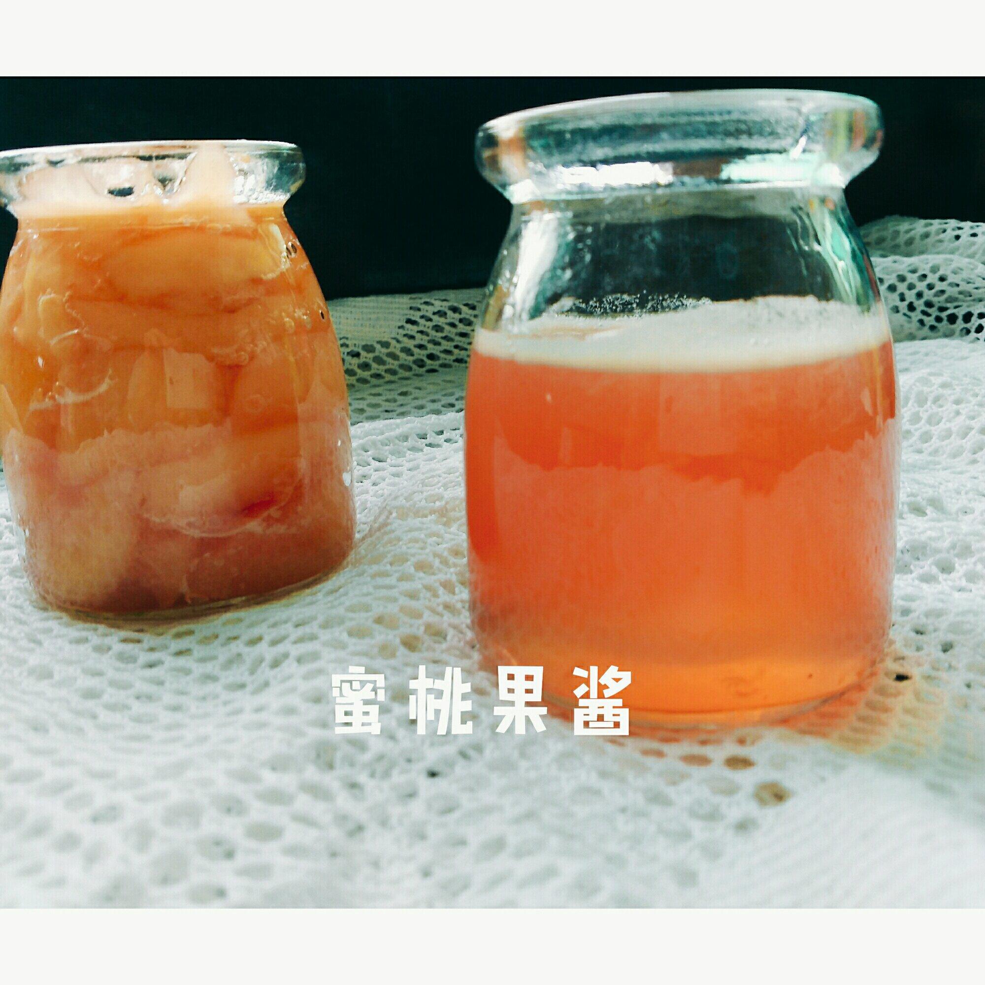 蜜桃果醬的做法 步骤1