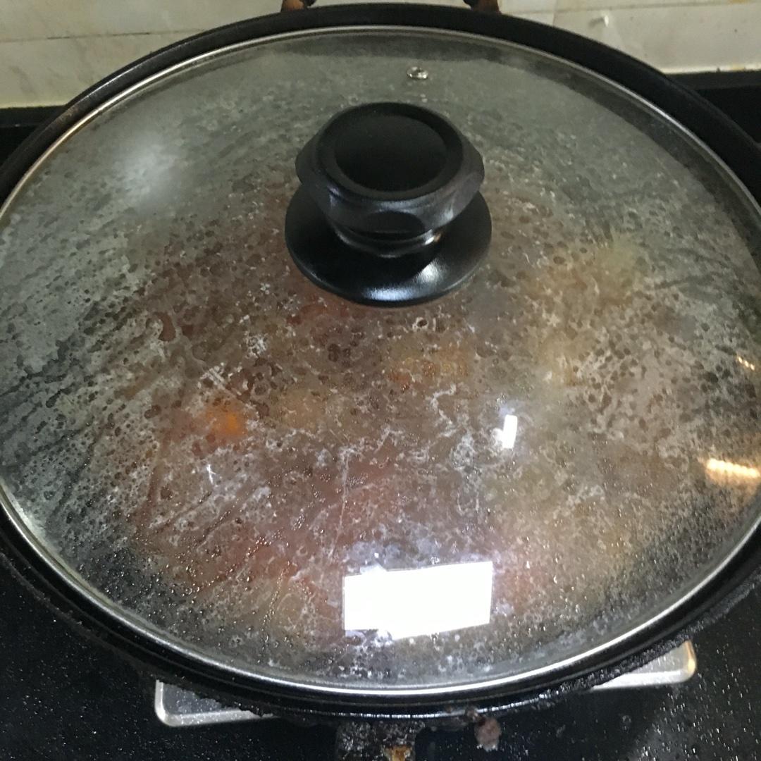 大蒜紅燒肉的做法 步骤8