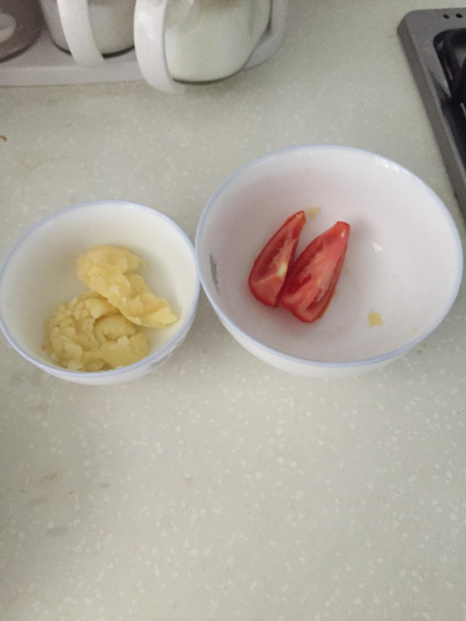 黃甲魚蔬菜粥的做法 步骤5